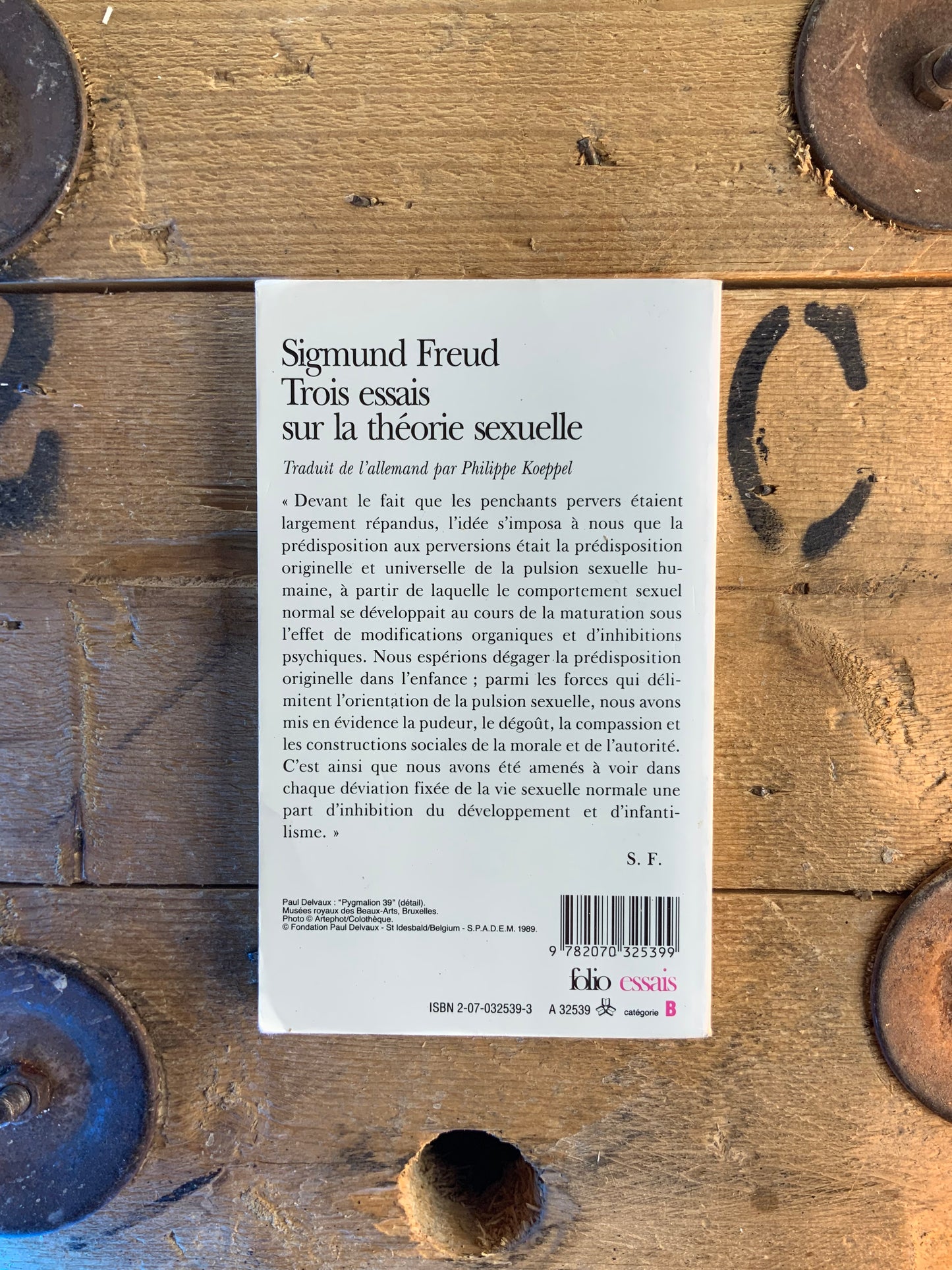 Trois essais sur la théorie sexuelle - Sigmund Freud