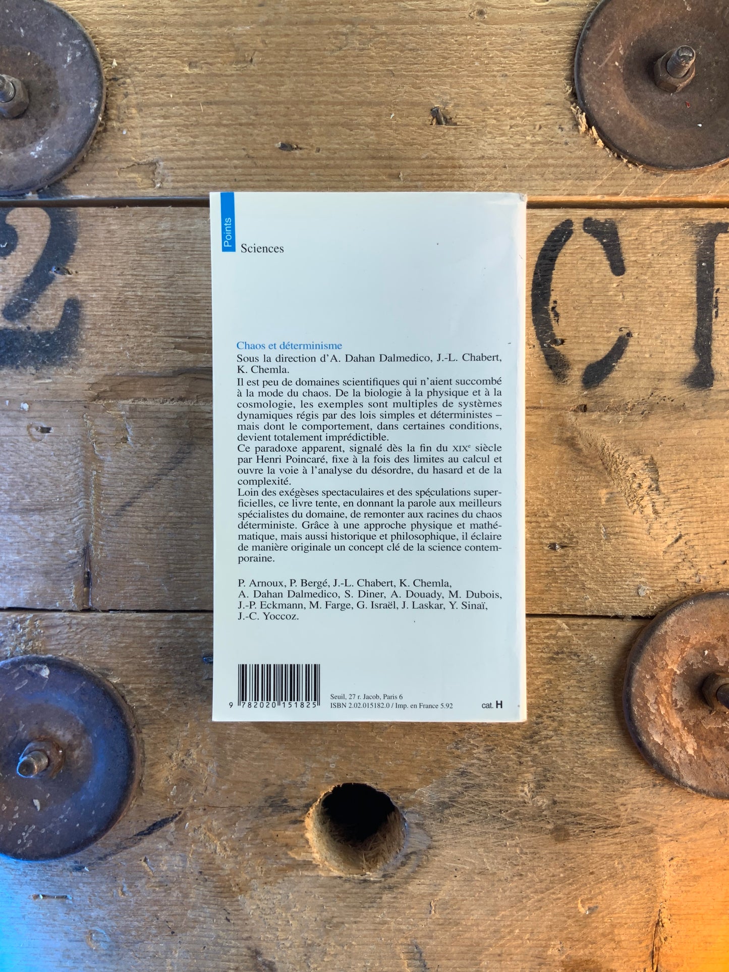 Chaos et déterminisme - A. Dahan Dalmedico, J.-L. Chabert, K. Chemlet