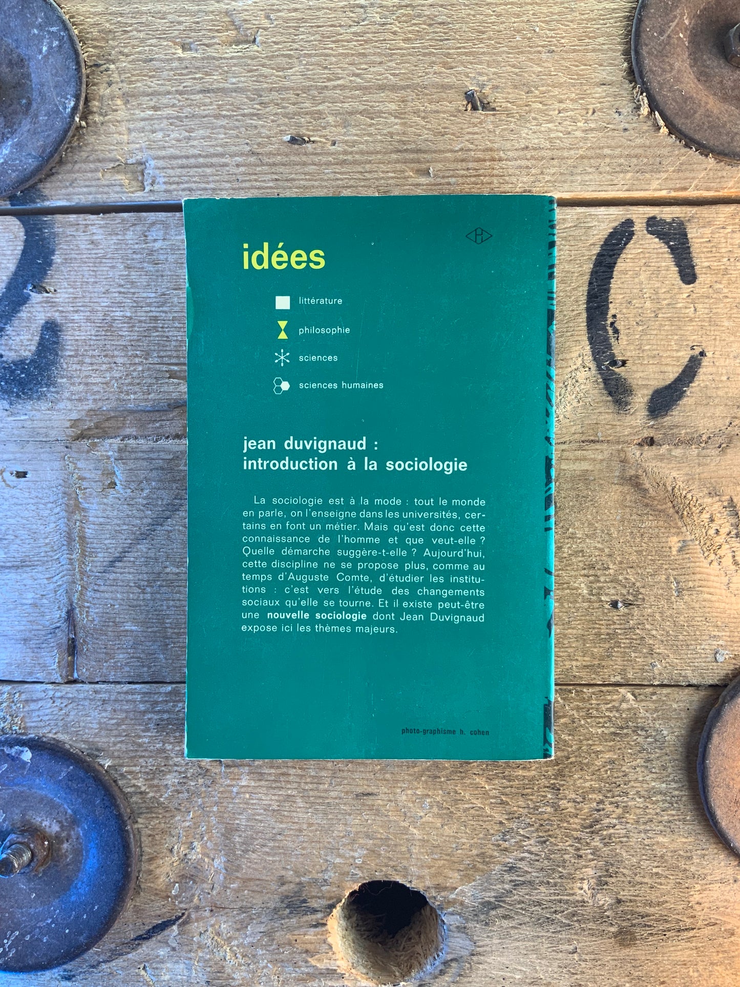 Introduction à la sociologie - Jean Duvignaud
