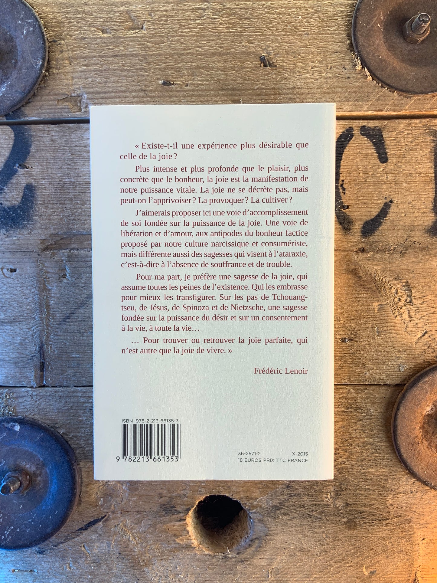 La puissance de la joie - Frédéric Lenoir
