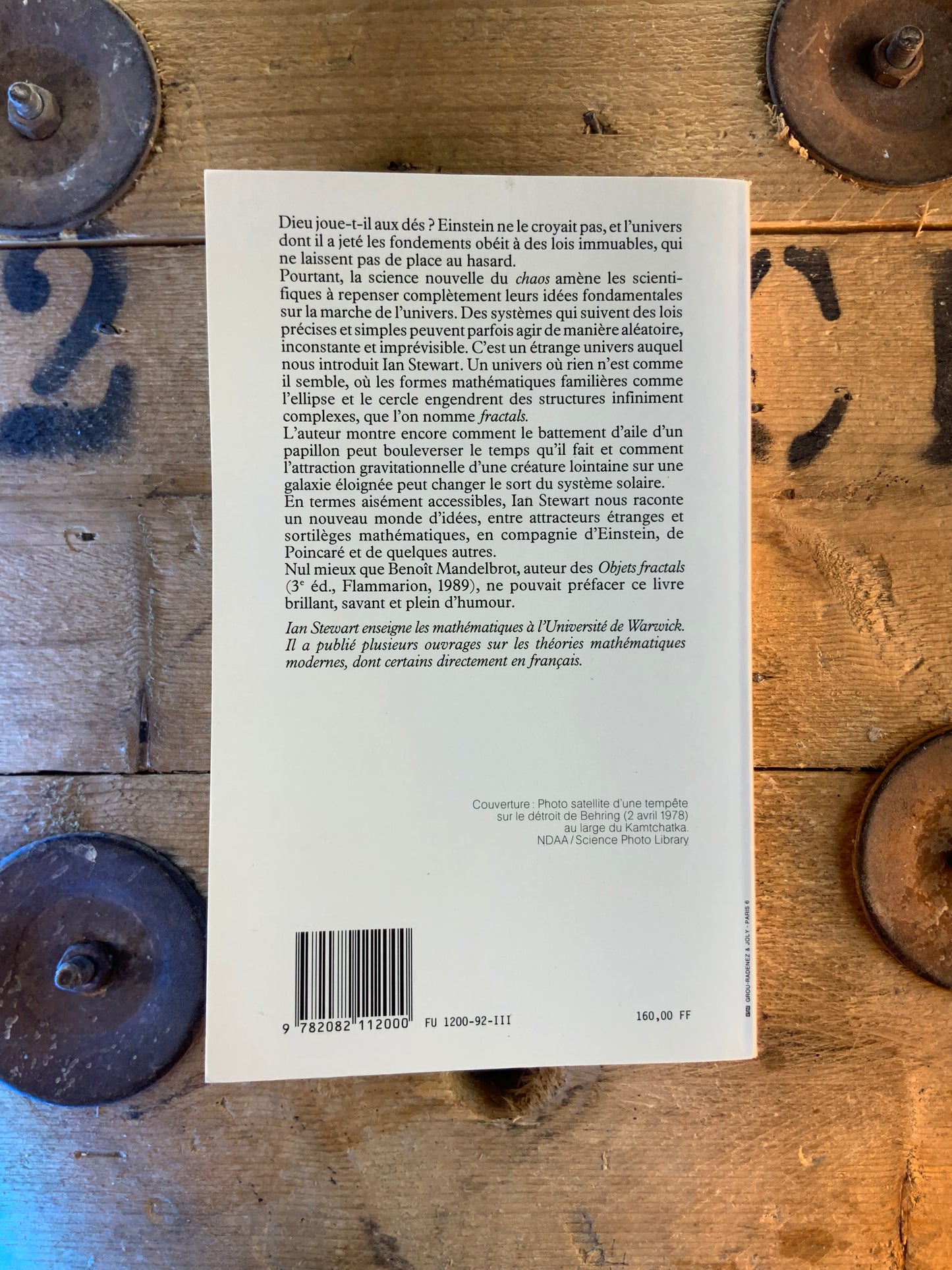 Dieu joue-t-il aux dés : les mathématiques du chaos - Ian Stewart