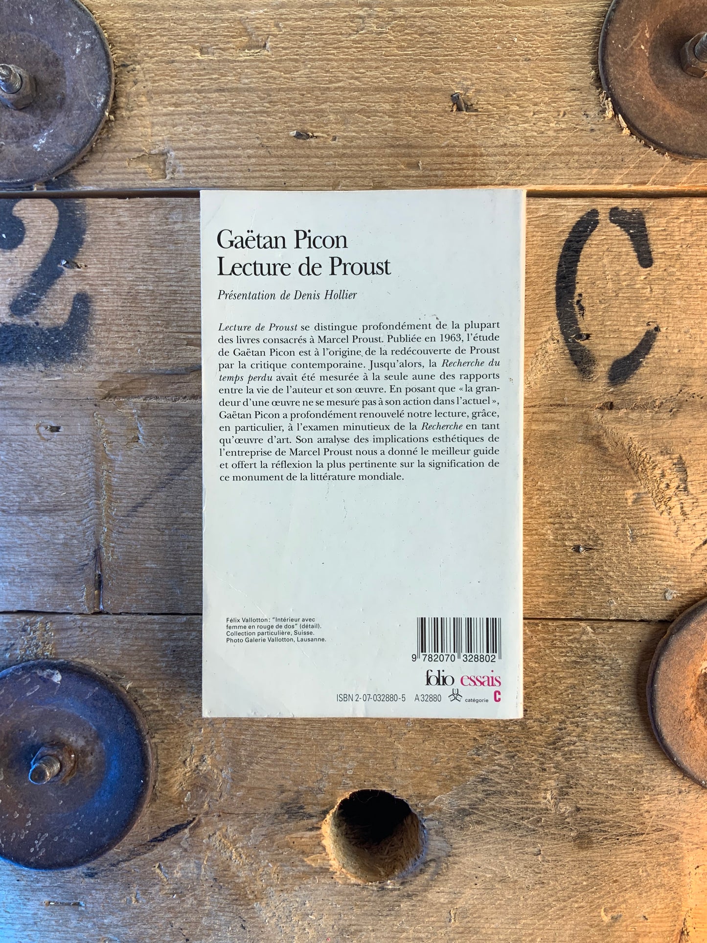 Lecture de Proust - Gaëran Picon