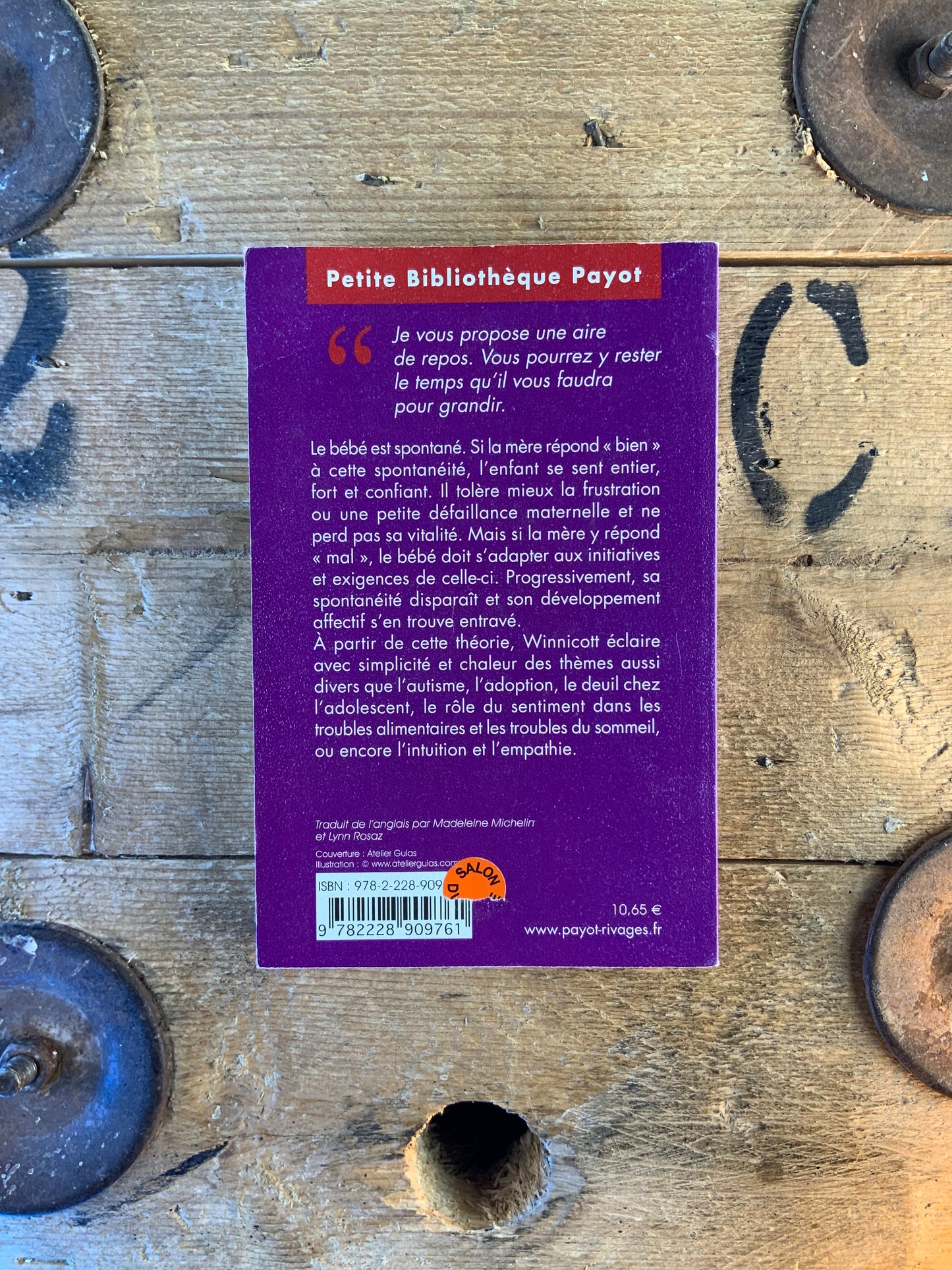 L’enfant, la psyché et le corps - Donald W. Winnicott