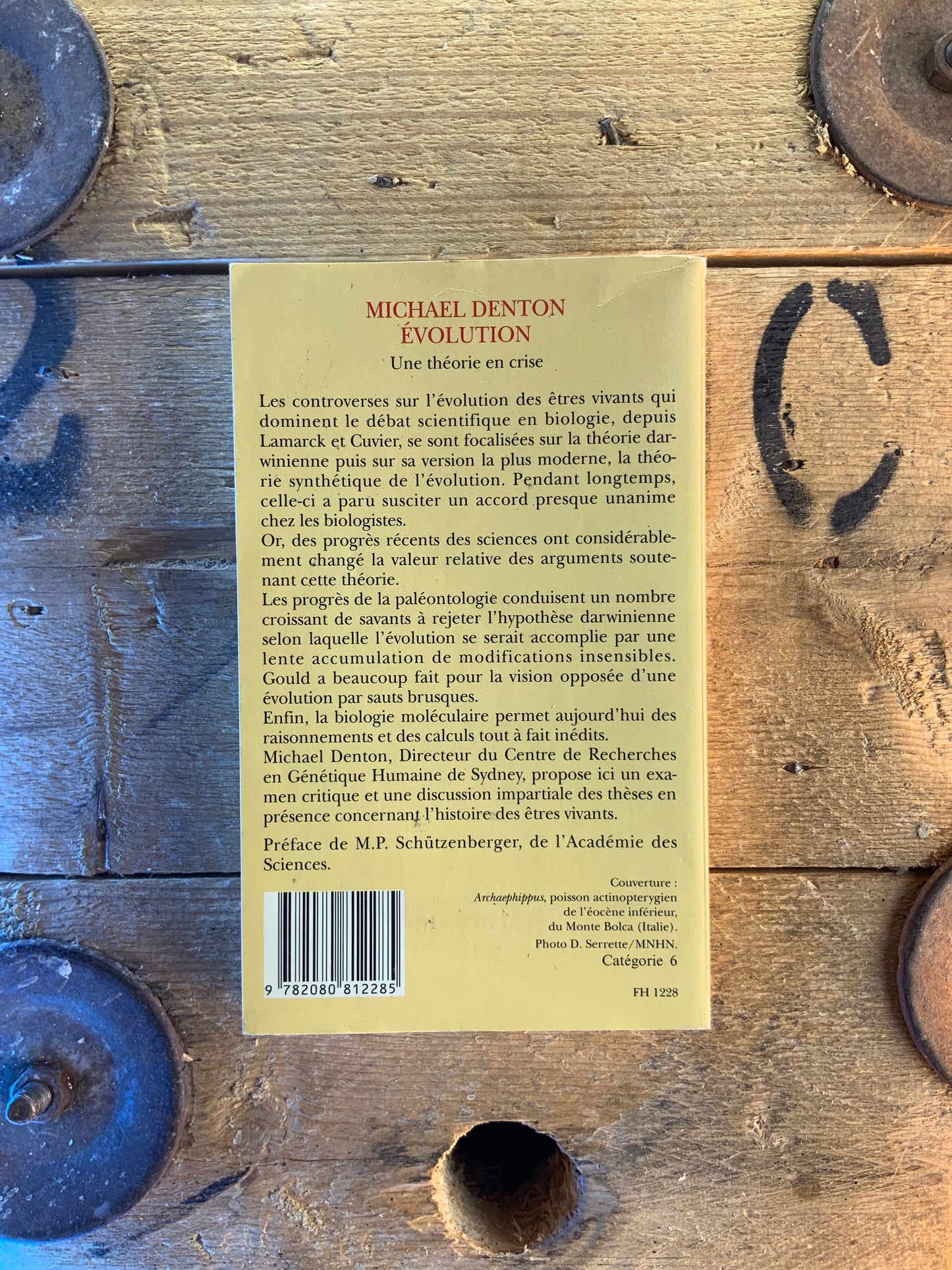 Évolution : une théorie en crise - Michael Denton