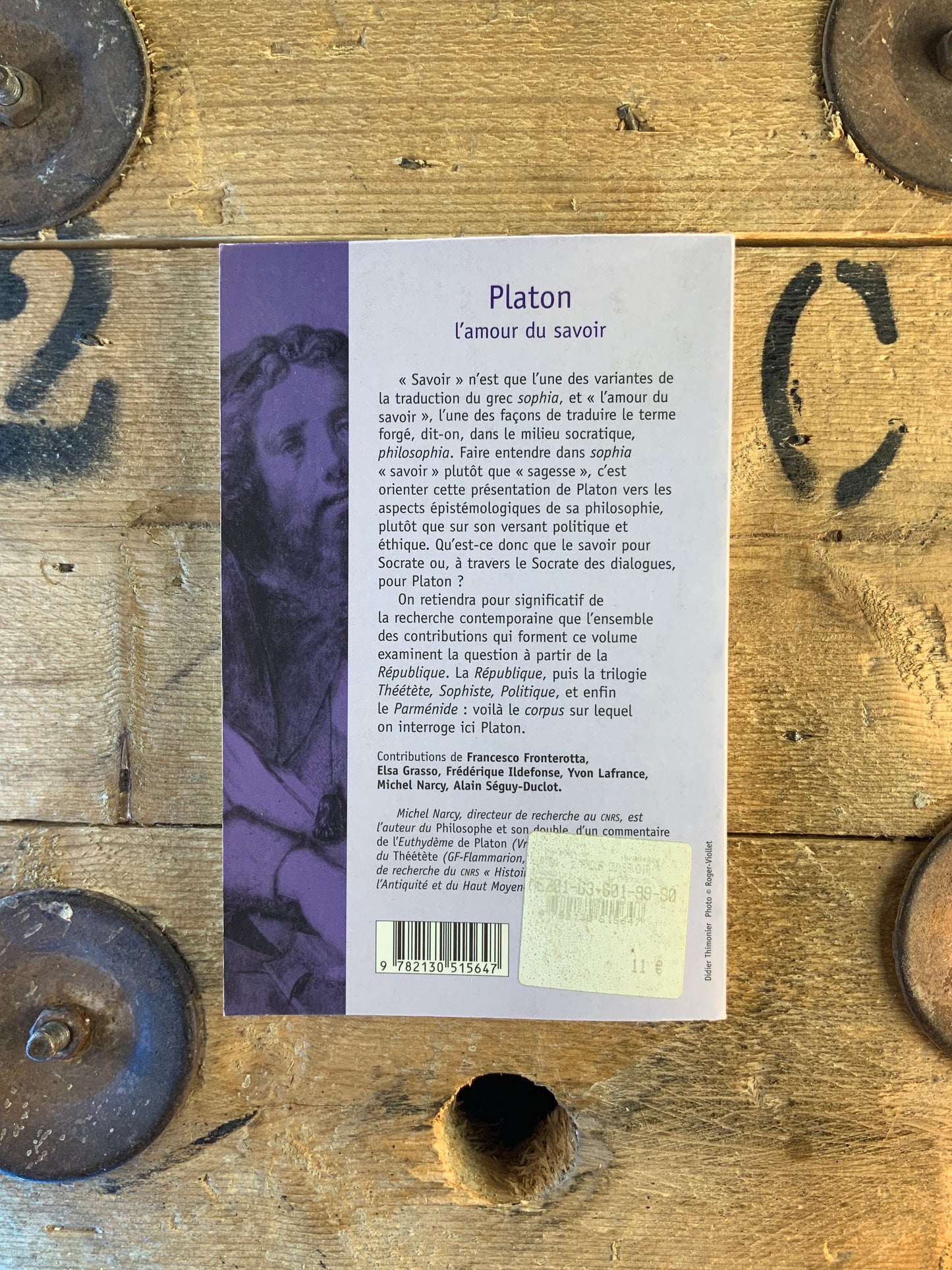 Platon : l’amour du savoir - Michel Narcy