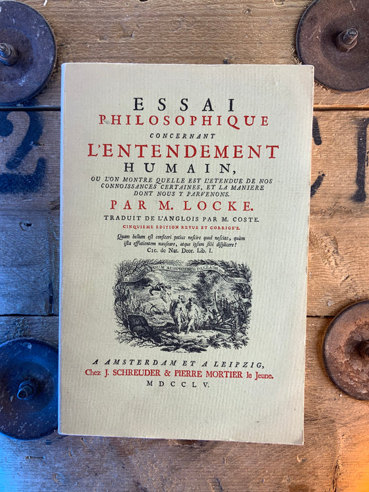 Essai philosophique concernant l’entendement humain - John Locke