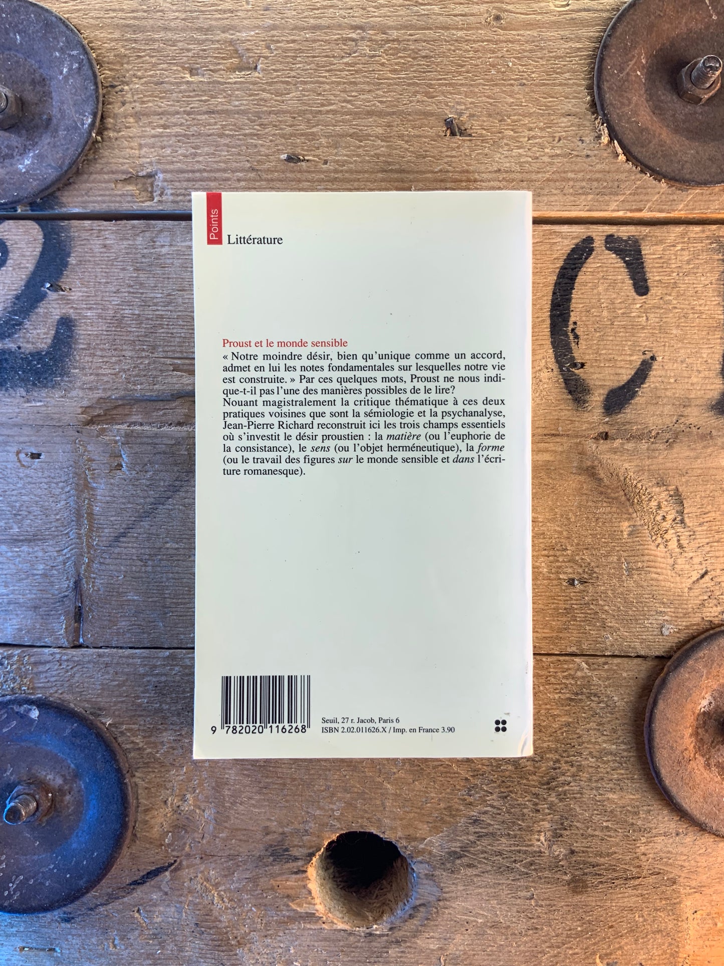 Proust et le monde sensible - Jean-Pierre Richard