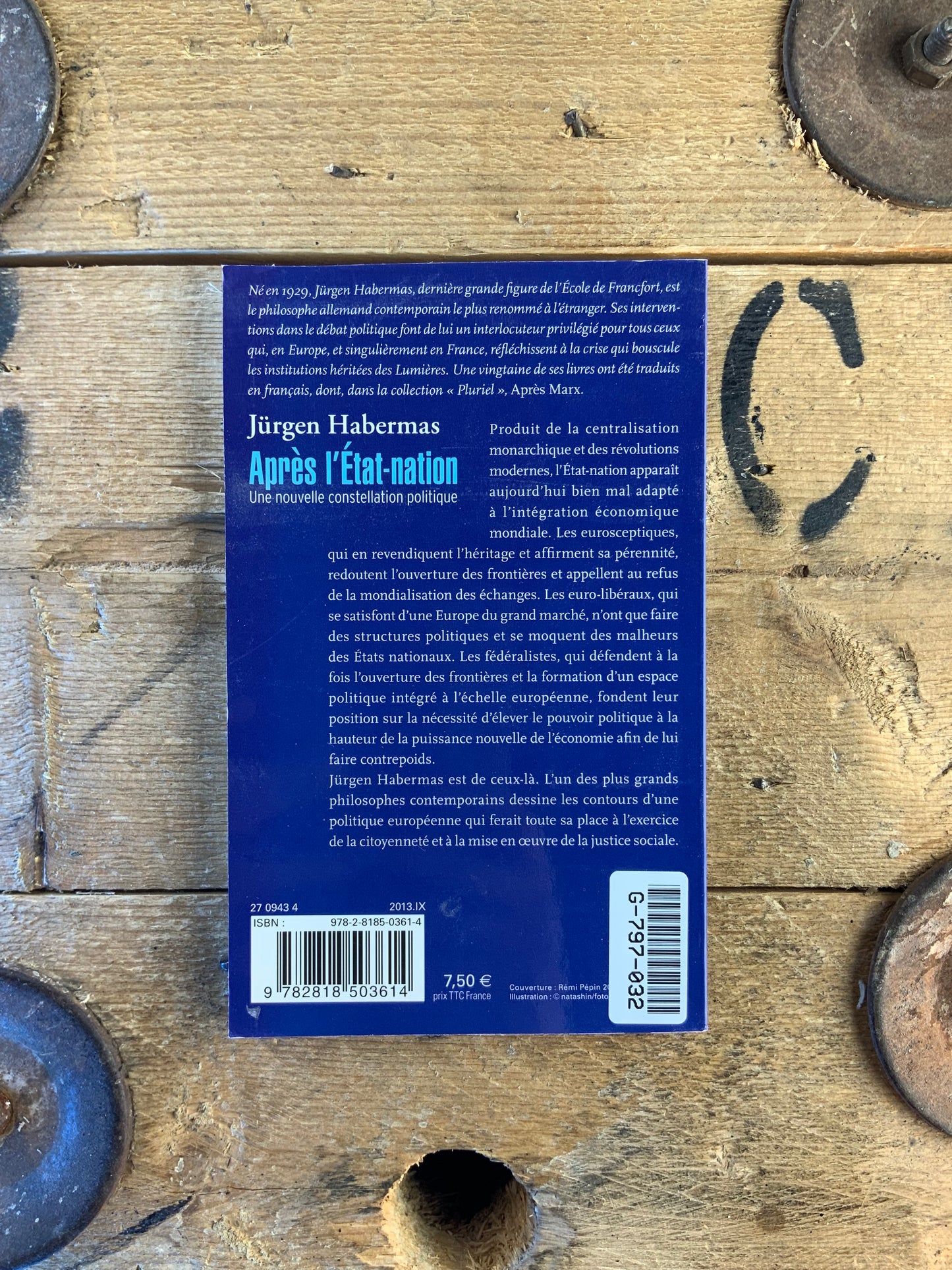 Après l’État-nation : une nouvelle constellation politique - Jürgen Habermas