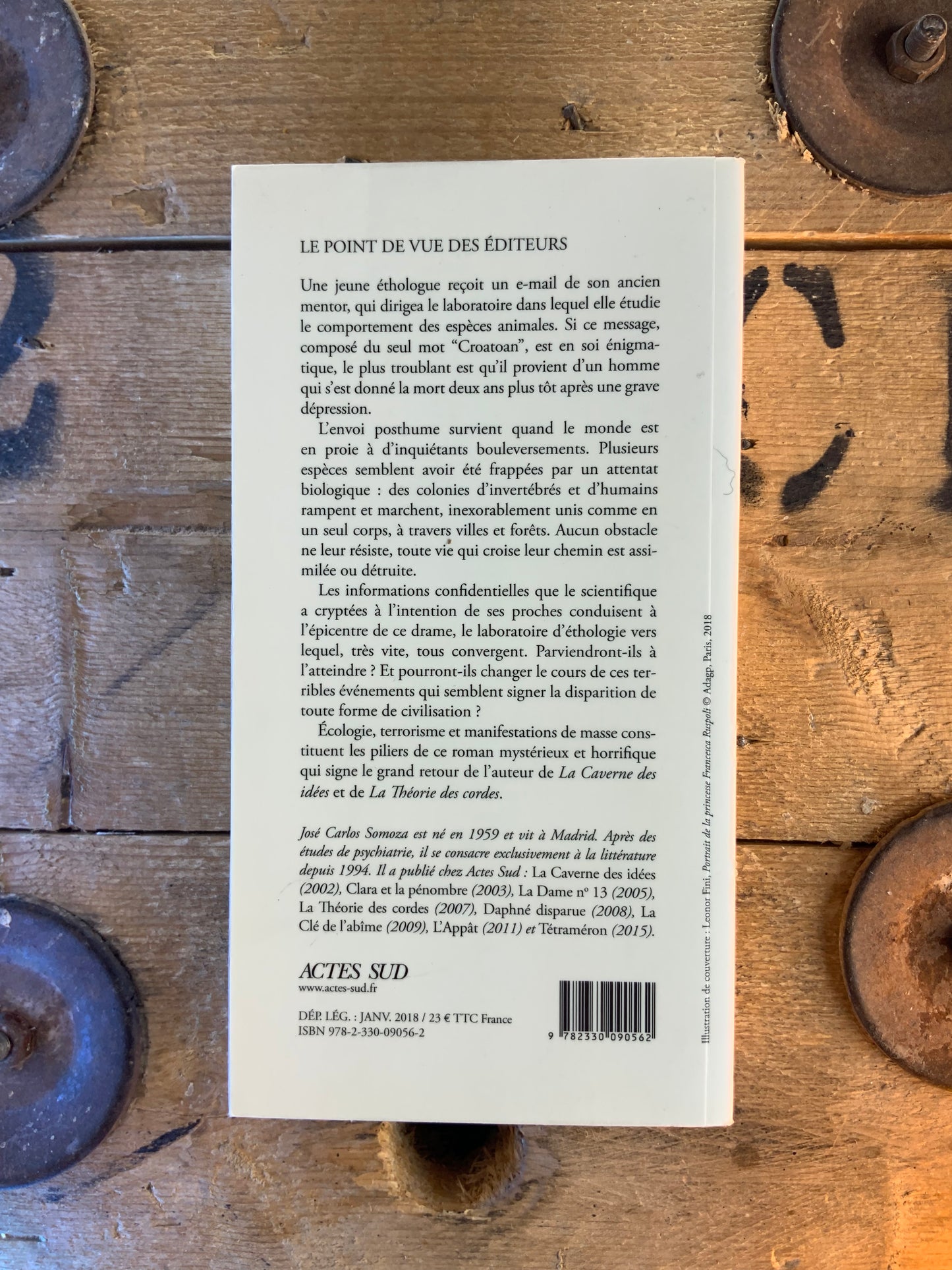Le mystère Croatoan - José Carlos Somoza