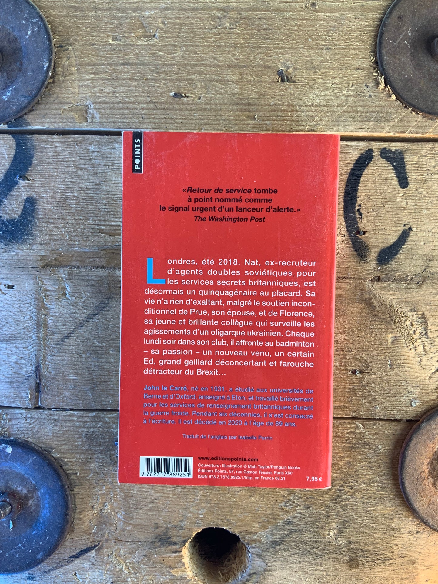 Retour de service - John le Carré