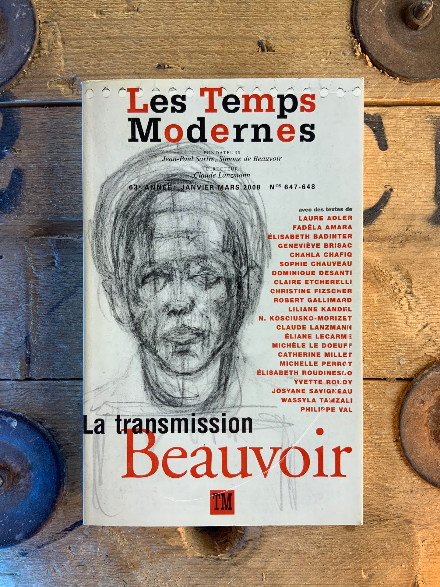 Les temps modernes : la transmission Beauvoir numéro 647-648