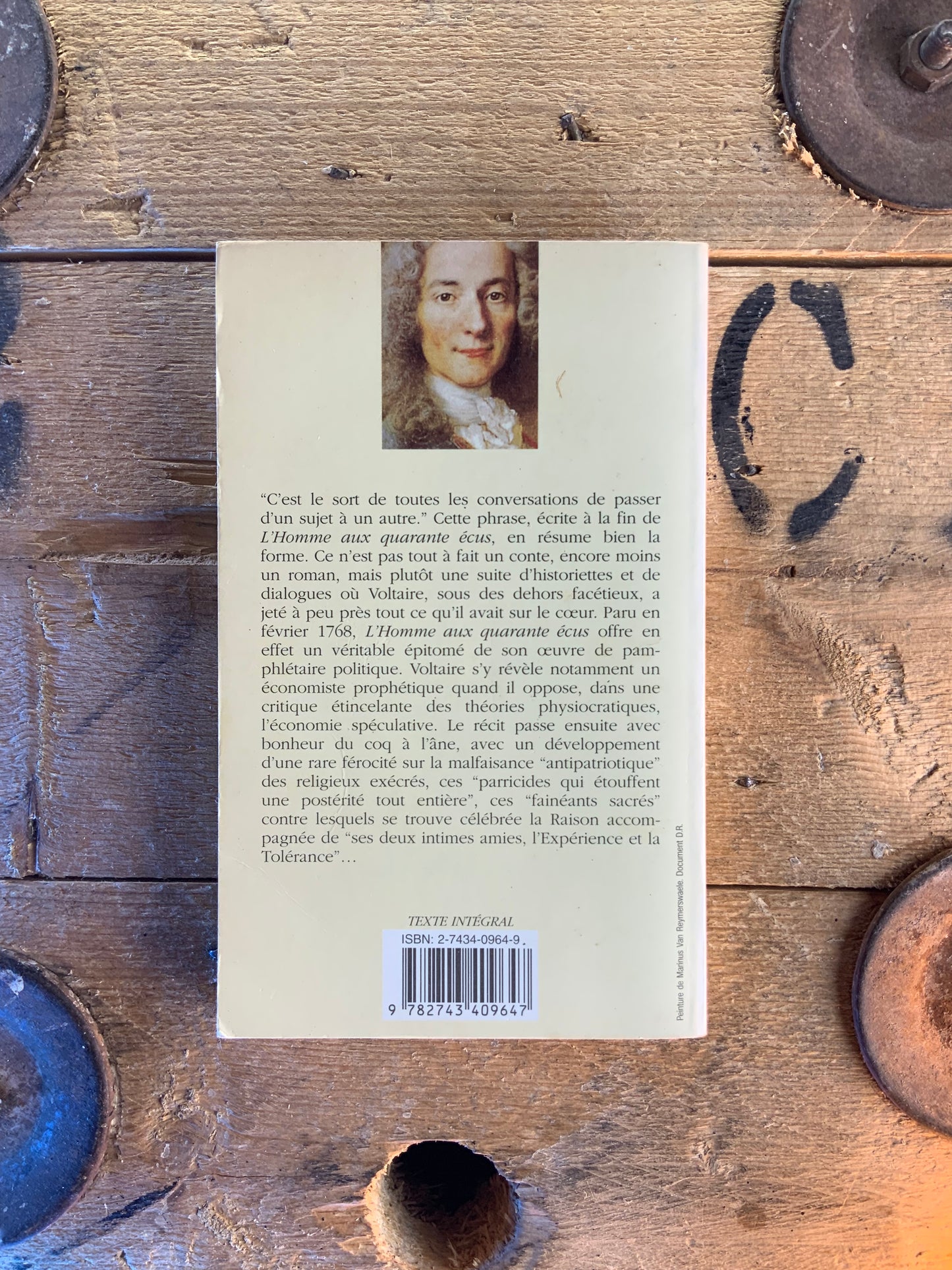 L’Homme aux quarante écus et autres contes - Voltaire