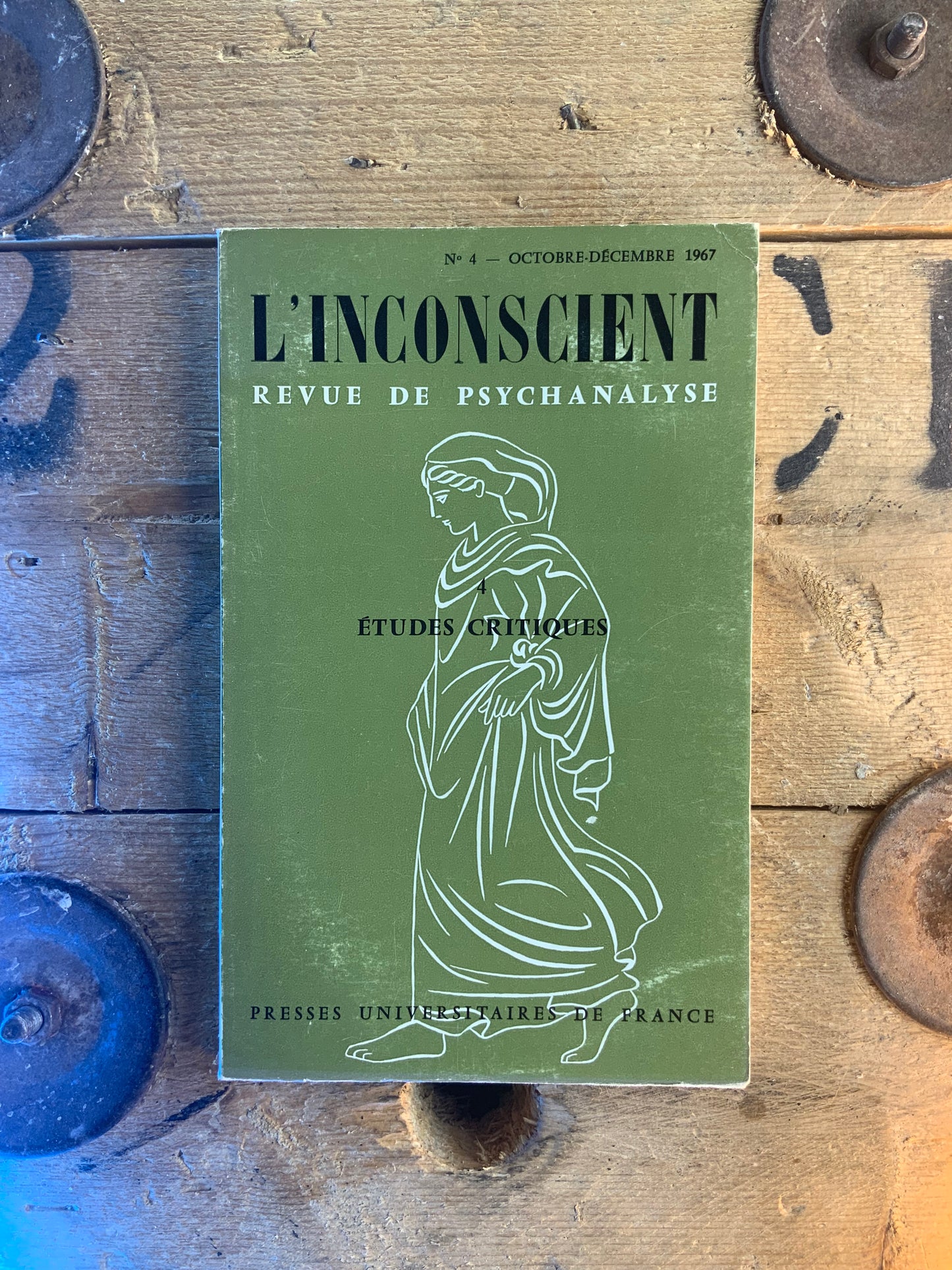 L’inconscient - revue de psychanalyse numéro 4 : études critiques