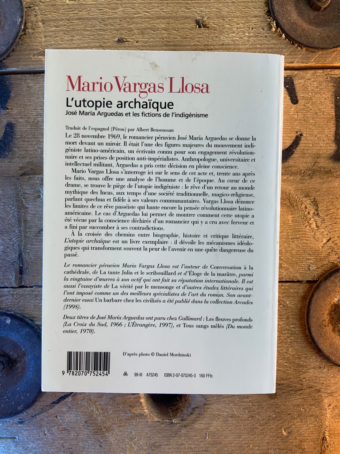 L’utopie archaïque - Mario Vargas Llosa