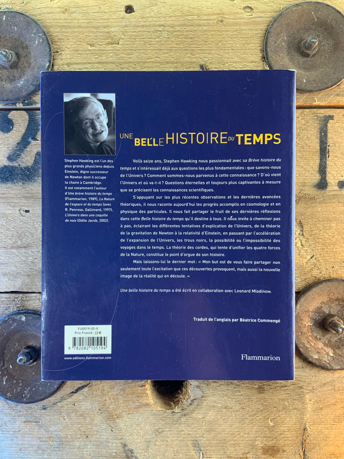 Une belle histoire du temps - Stephen Hawking