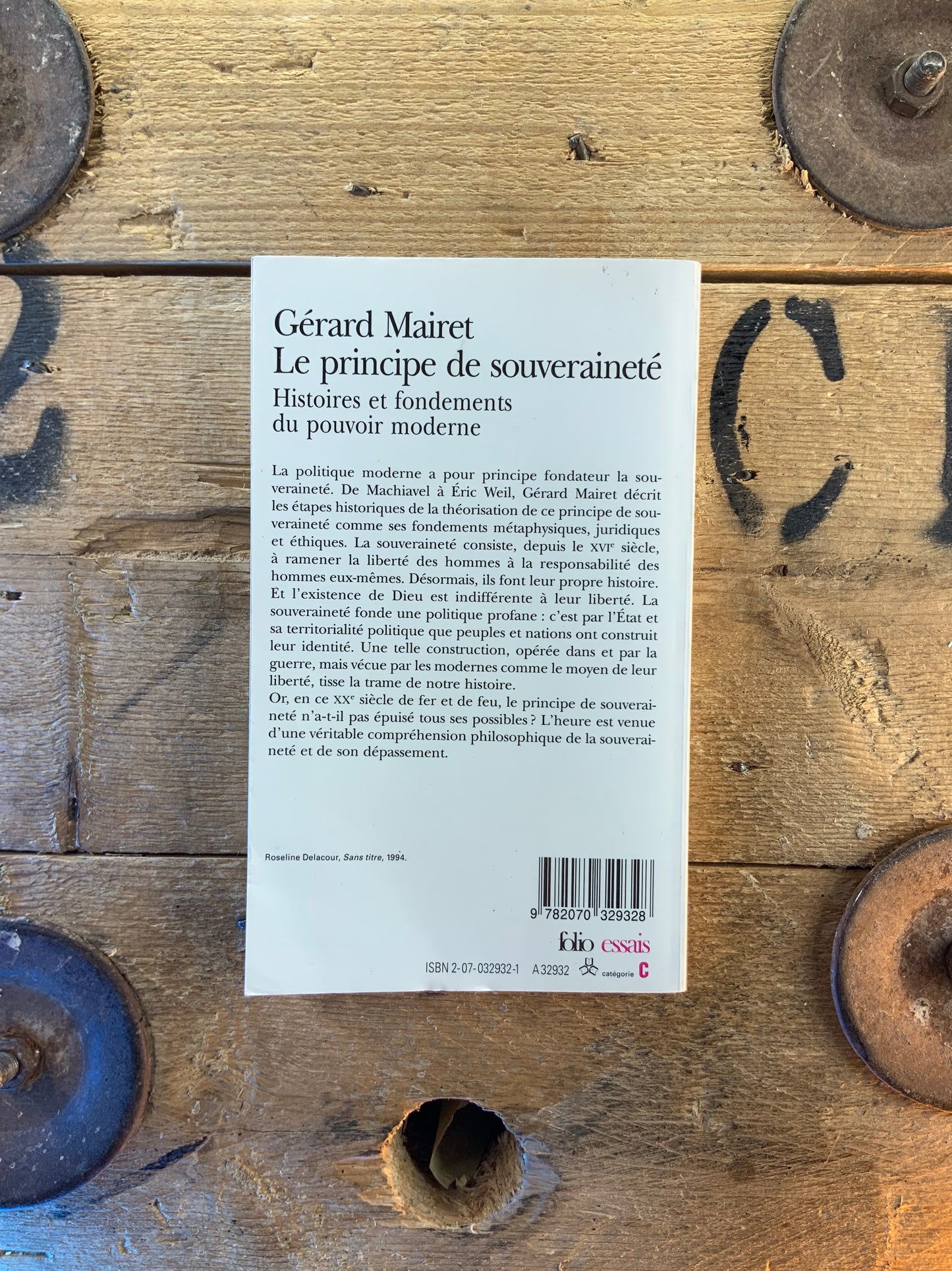 Le principe de souveraineté : histoires et fondements du pouvoir miderne - Gérard Mairet