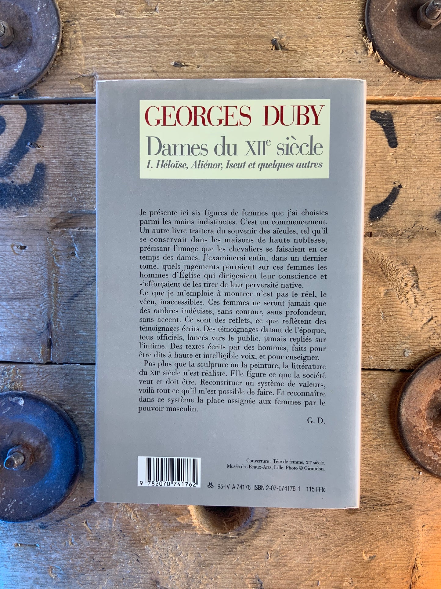 Dames du XIIe siècle : Héloïse, Aliénor, Iseut et quelques autres - Georges Duby
