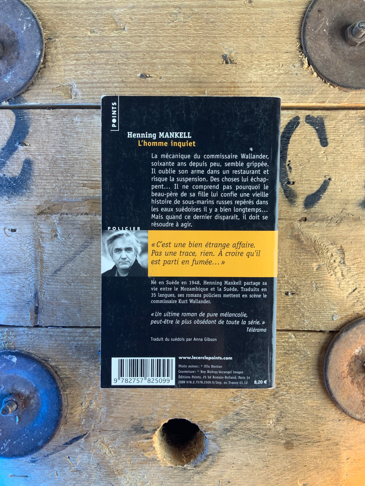 L’homme inquiet - Henning Mankell