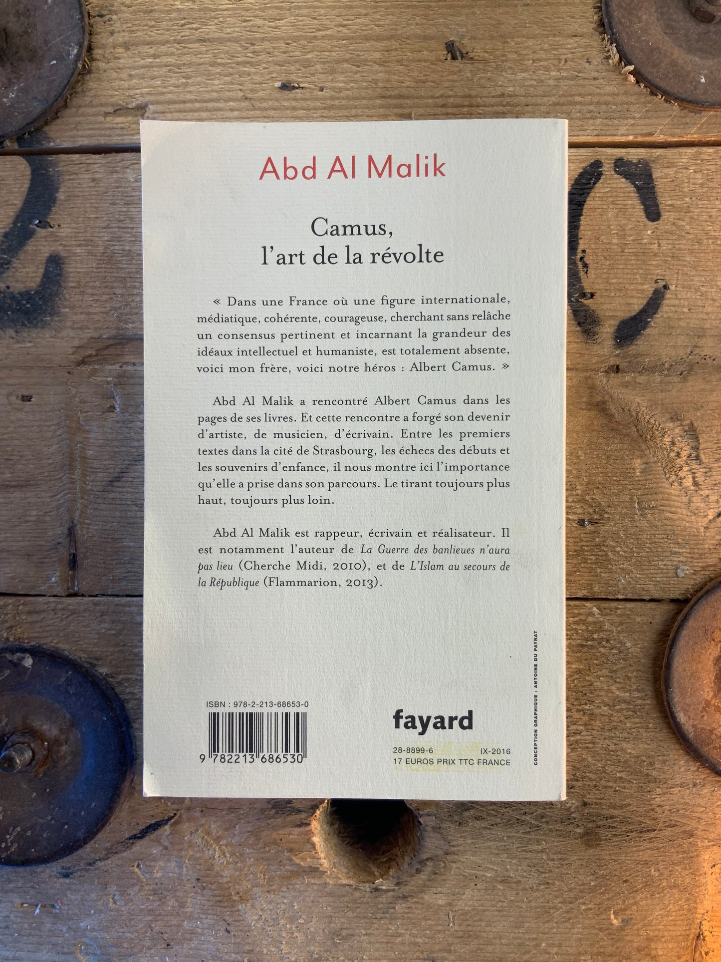 Camus, l’art de la révolte - Abd Al Malik