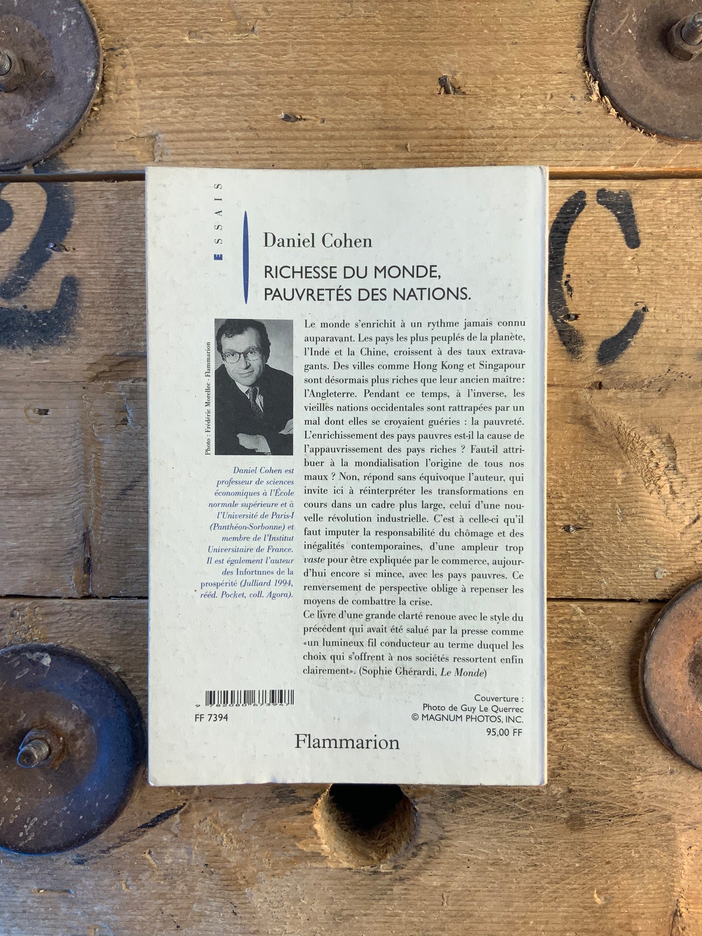 Richesse du monde, pauvretés des nations - Daniel Cohen