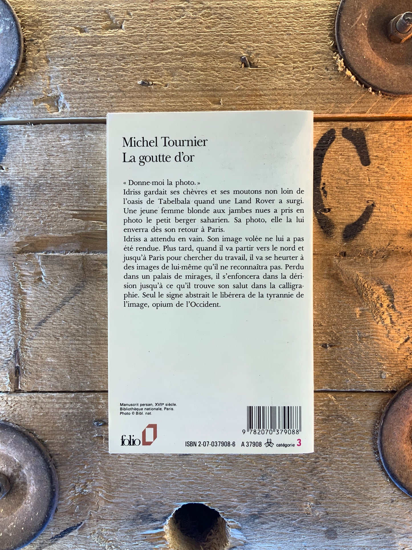 La goutte d’or - Michel Tournier