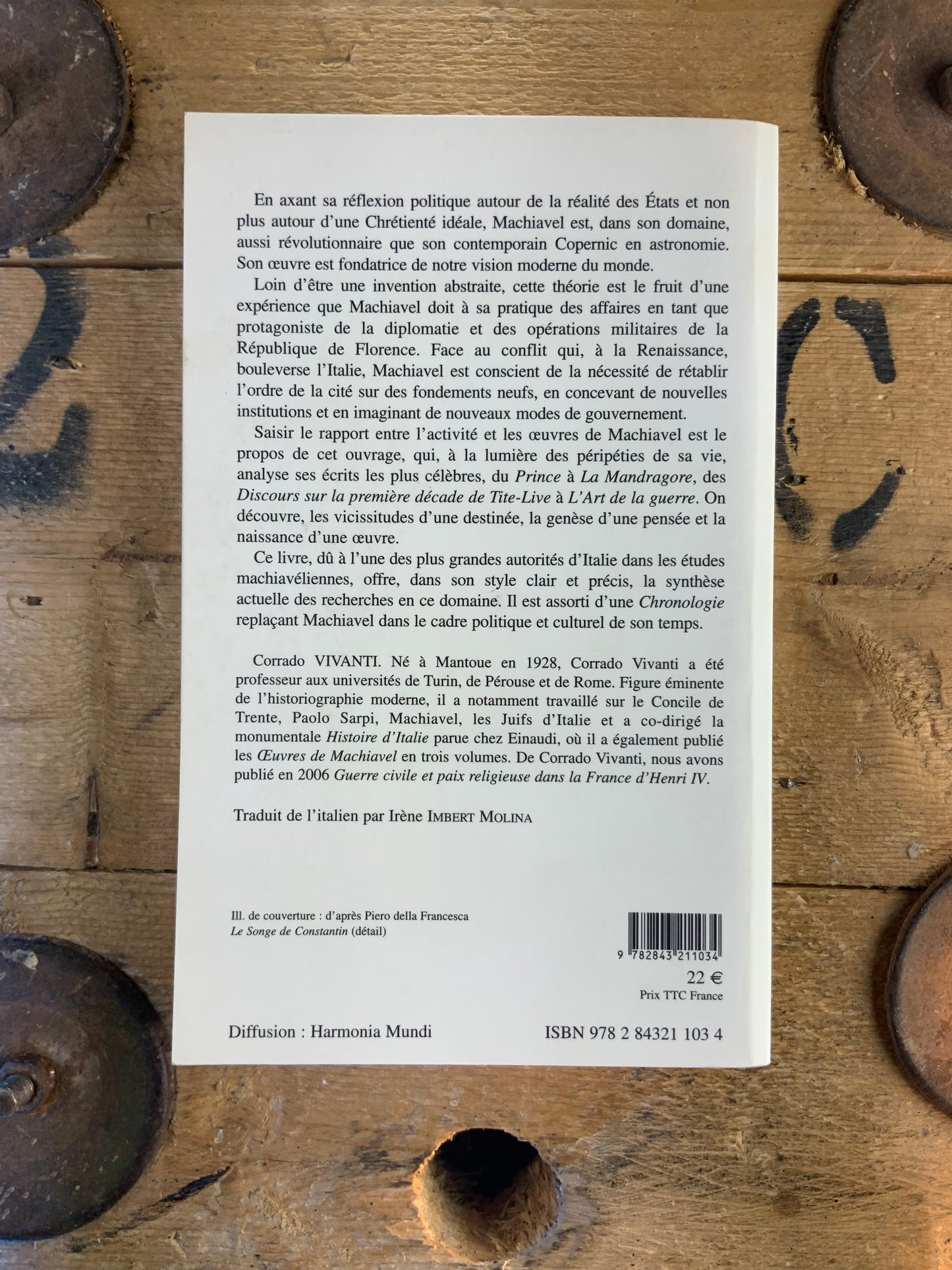 Machiavel ou les temps de la politique - Corrado Vivanti