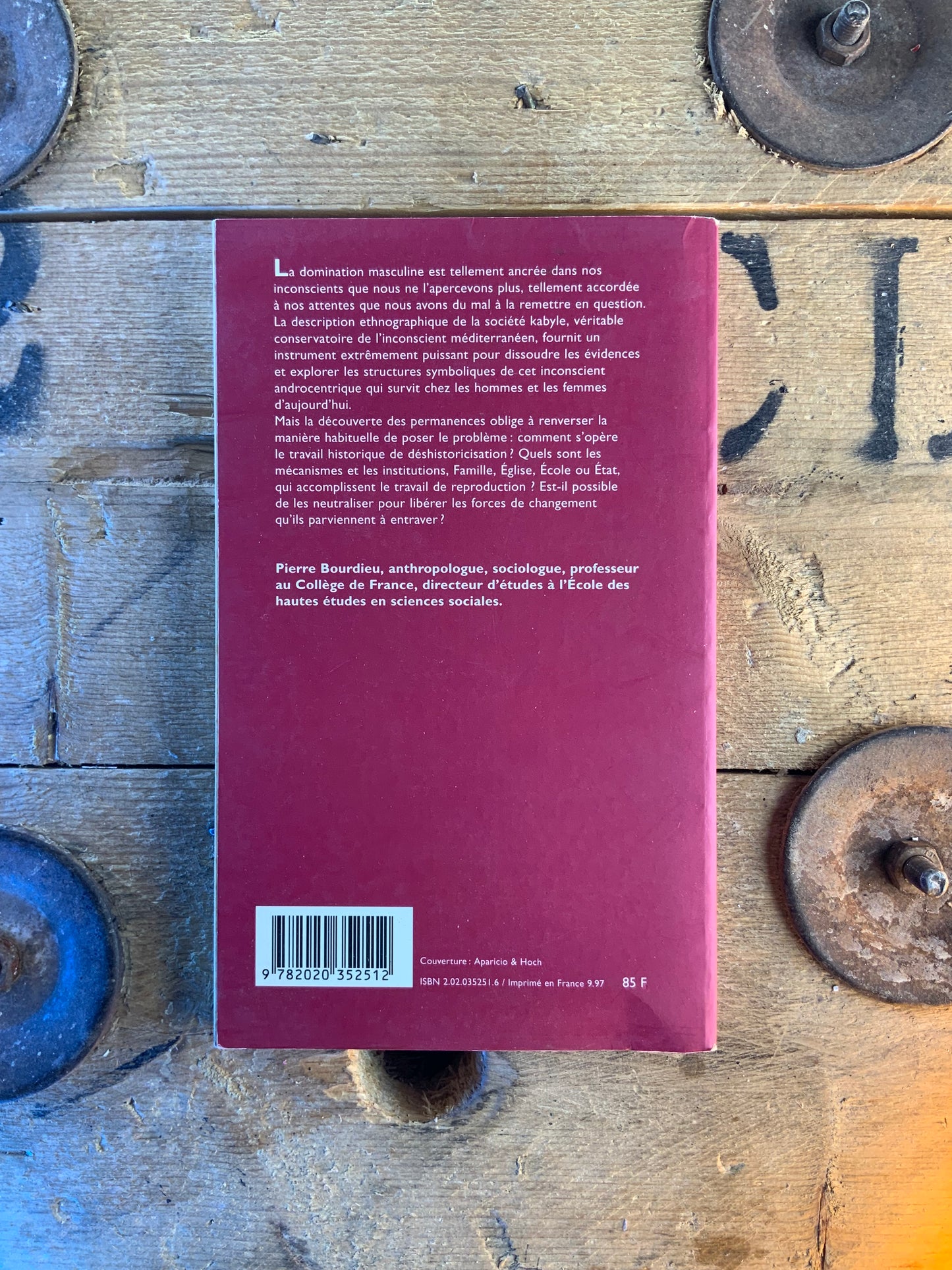 La domination masculine - Pierre Bourdieu