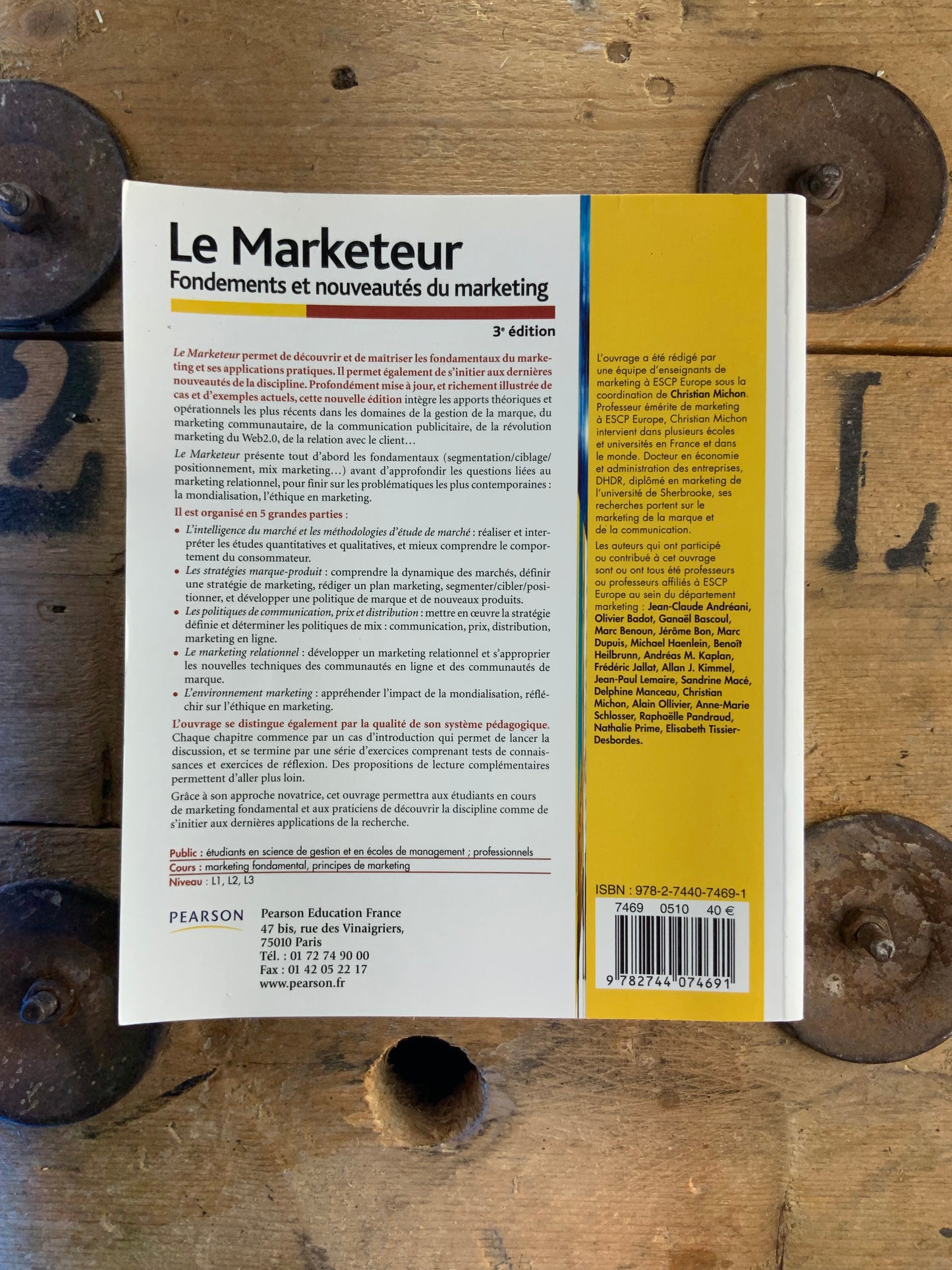 Le Marketeur : fondements et nouveautés du Marketing - Christian Michon