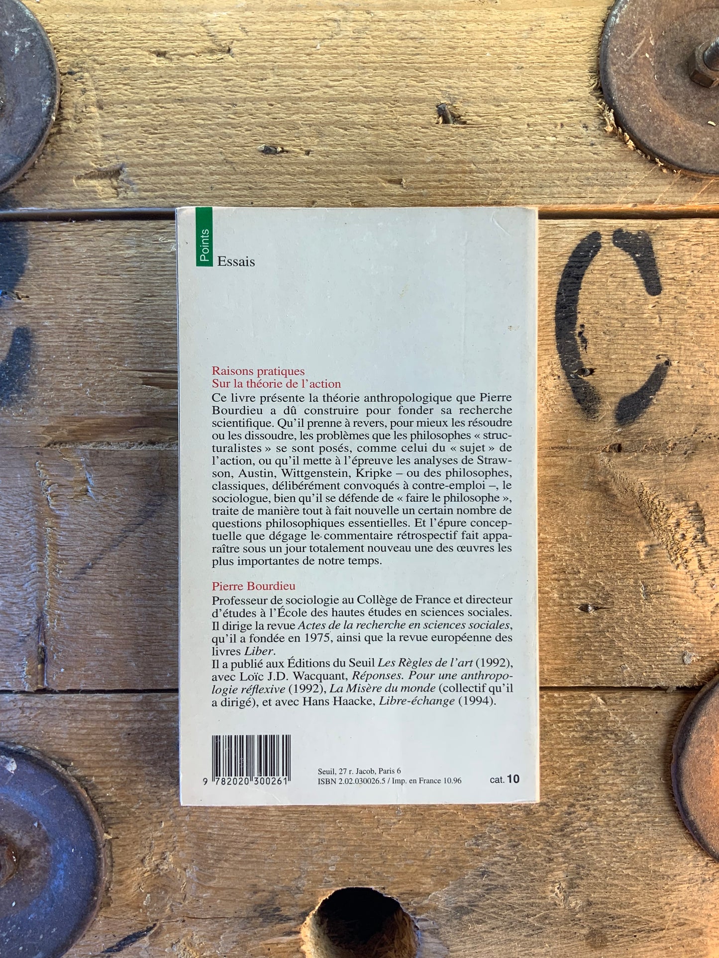 Raisons pratiques : sur la théorie de l’action - Pierre Bourdieu