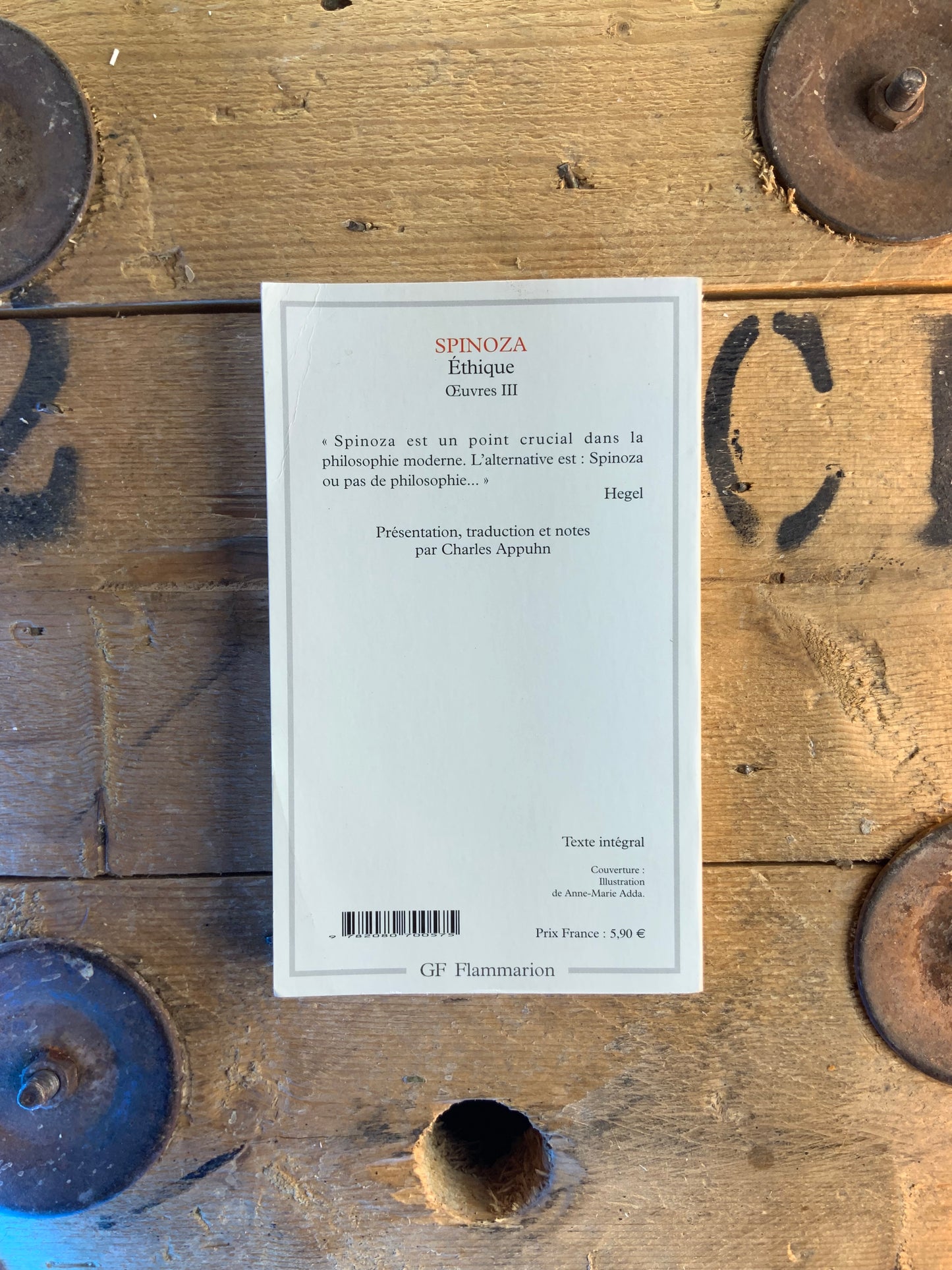 Éthique - Baruch Spinoza