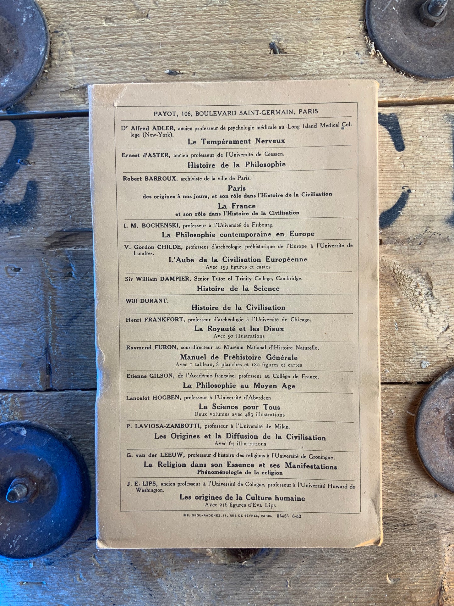 La genèse des mythes - A. H. Krappe