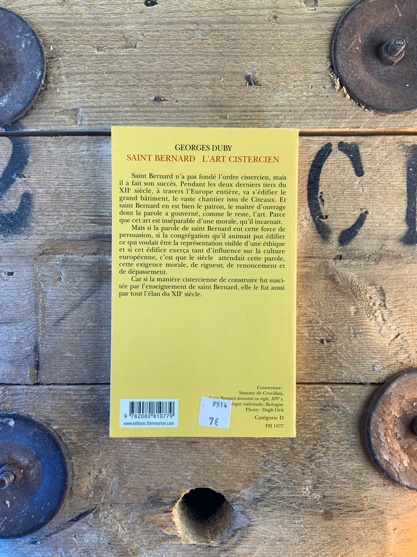 Saint Bernard : L’art cistercien - Georges Duby