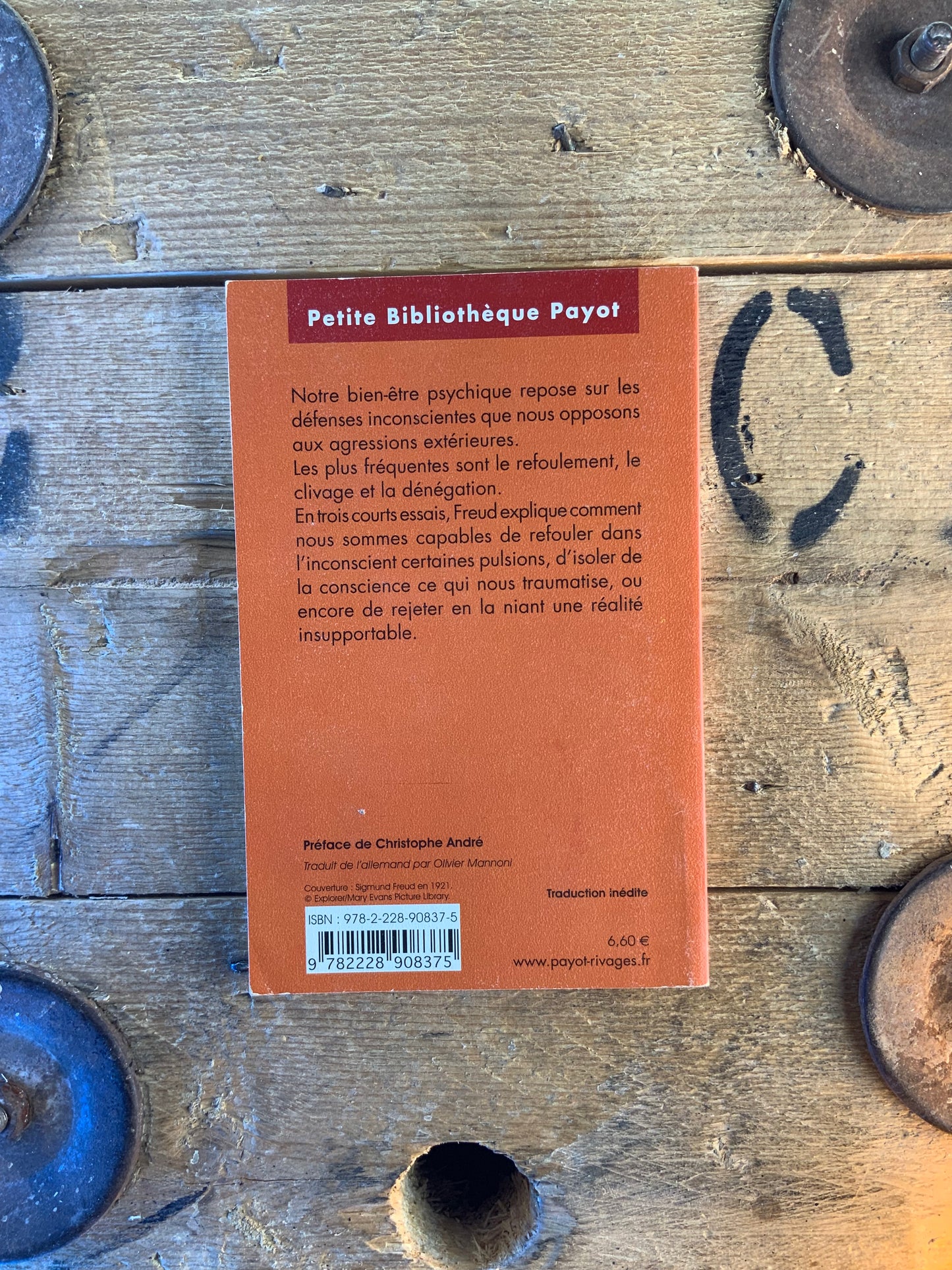Trois mécanismes de défense : le refoulement, le clivage et la dénégation - Sigmund Freud