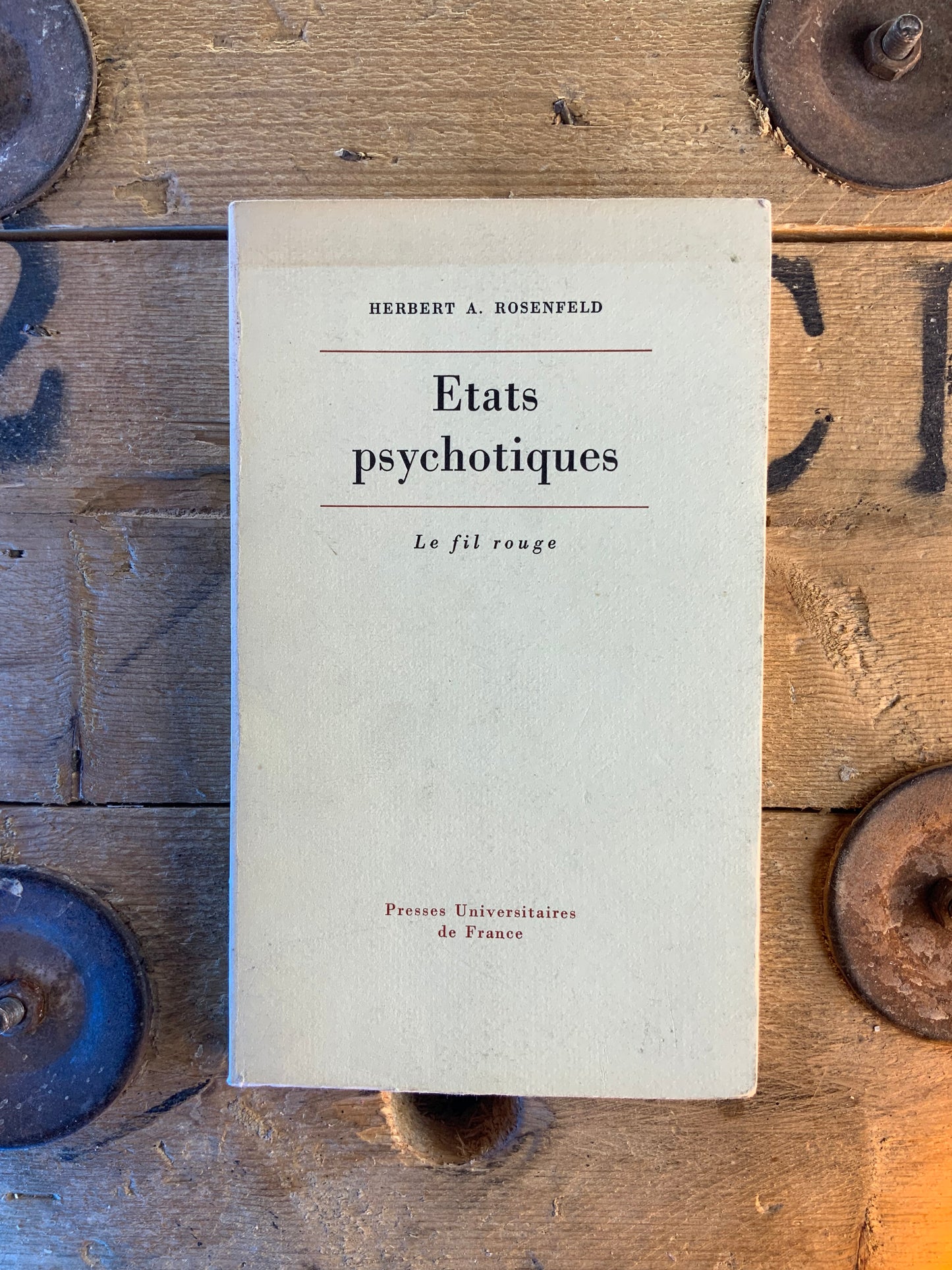 États psychotiques : le fil rouge - Herbert A. Rosenfeld