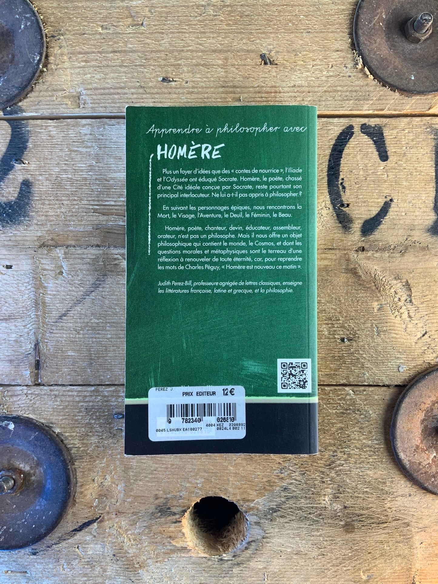 Apprendre à philosopher avec Homère - Judith Perez-Bill