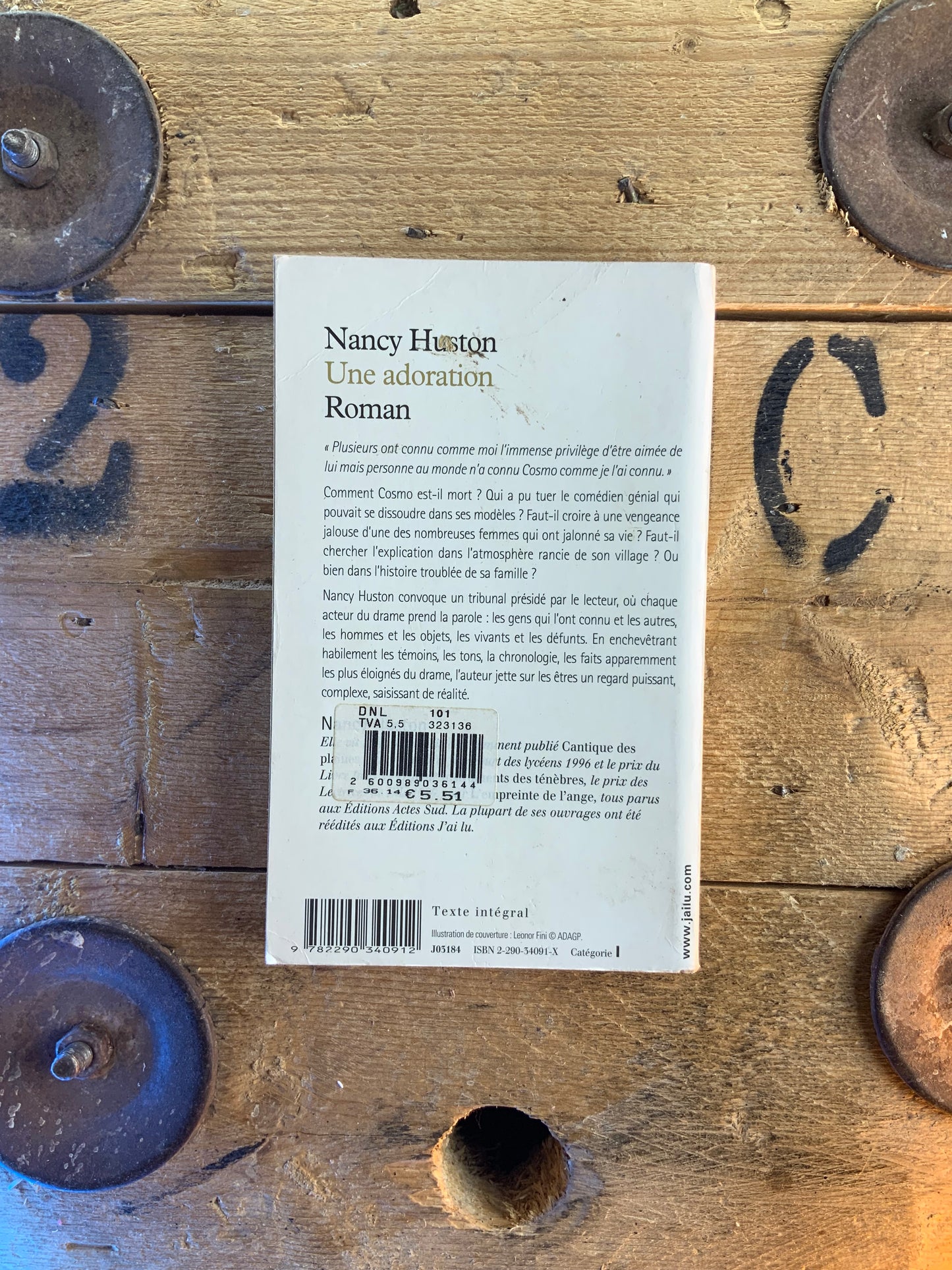 Une adoration - Nancy Huston