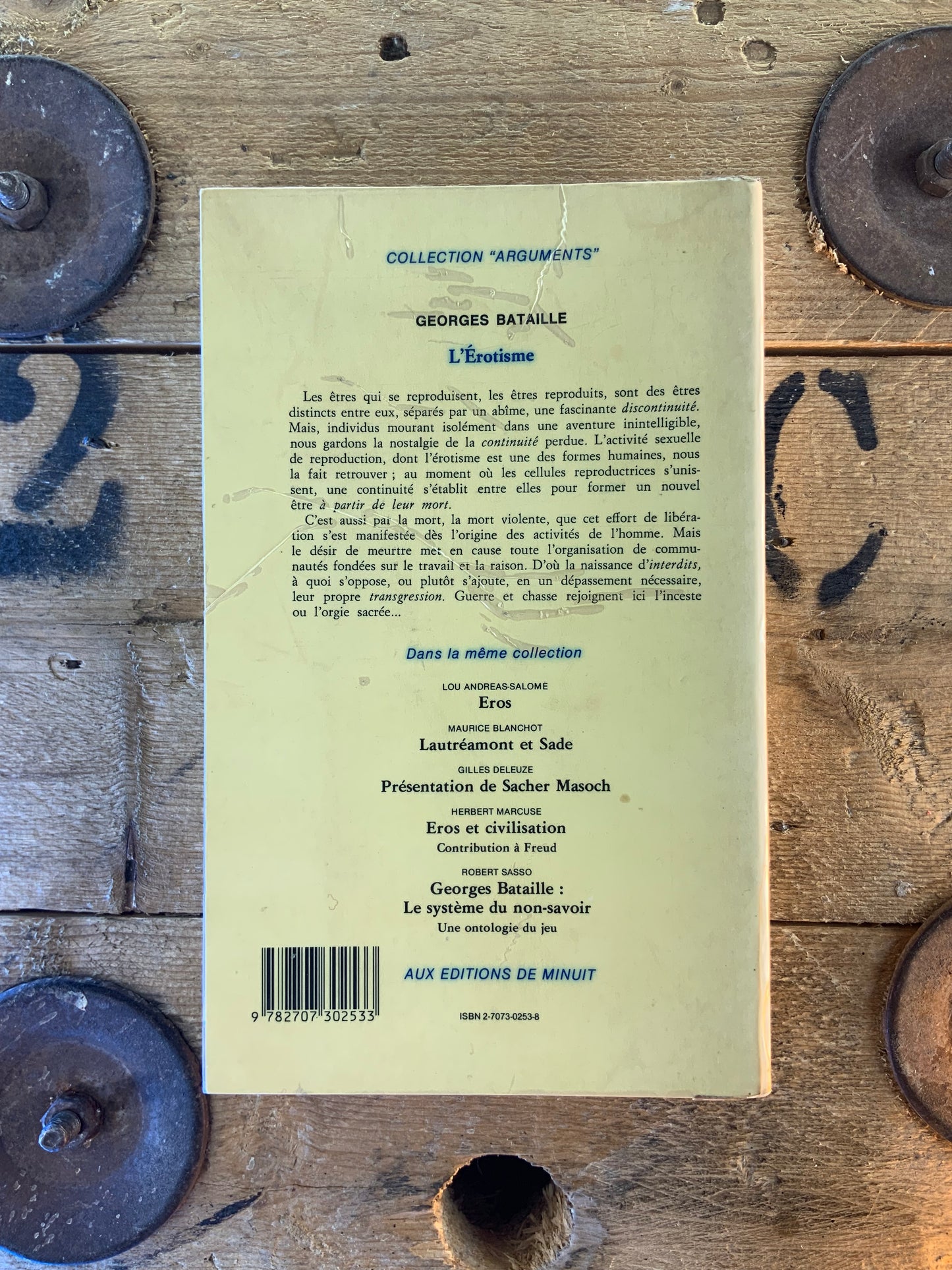 L’Erotisme - Georges Bataille