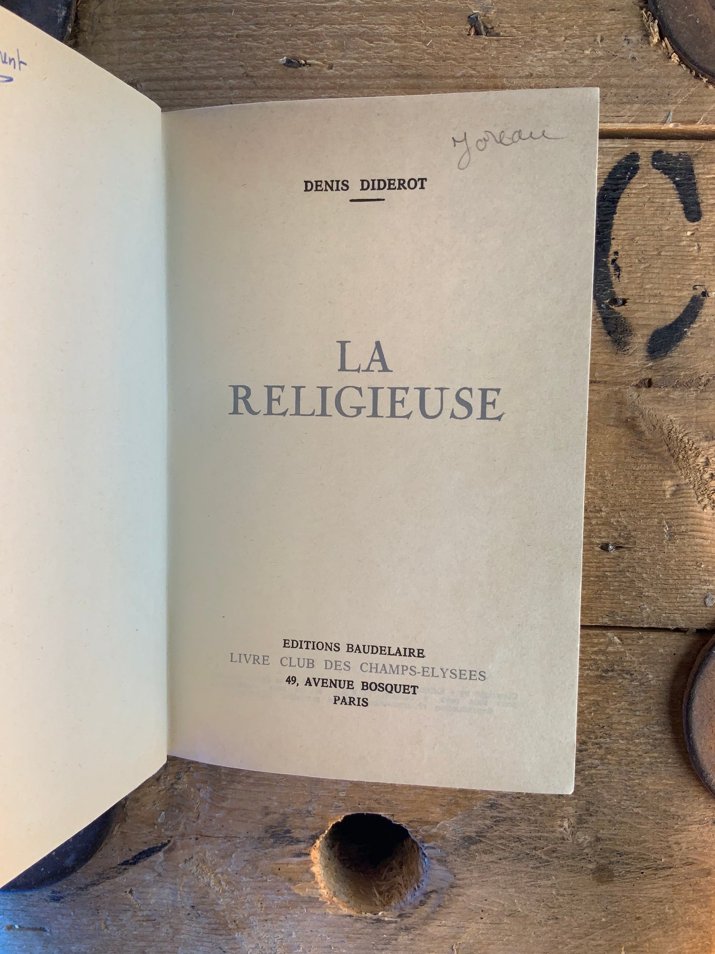 La Religieuse - Denis Diderot