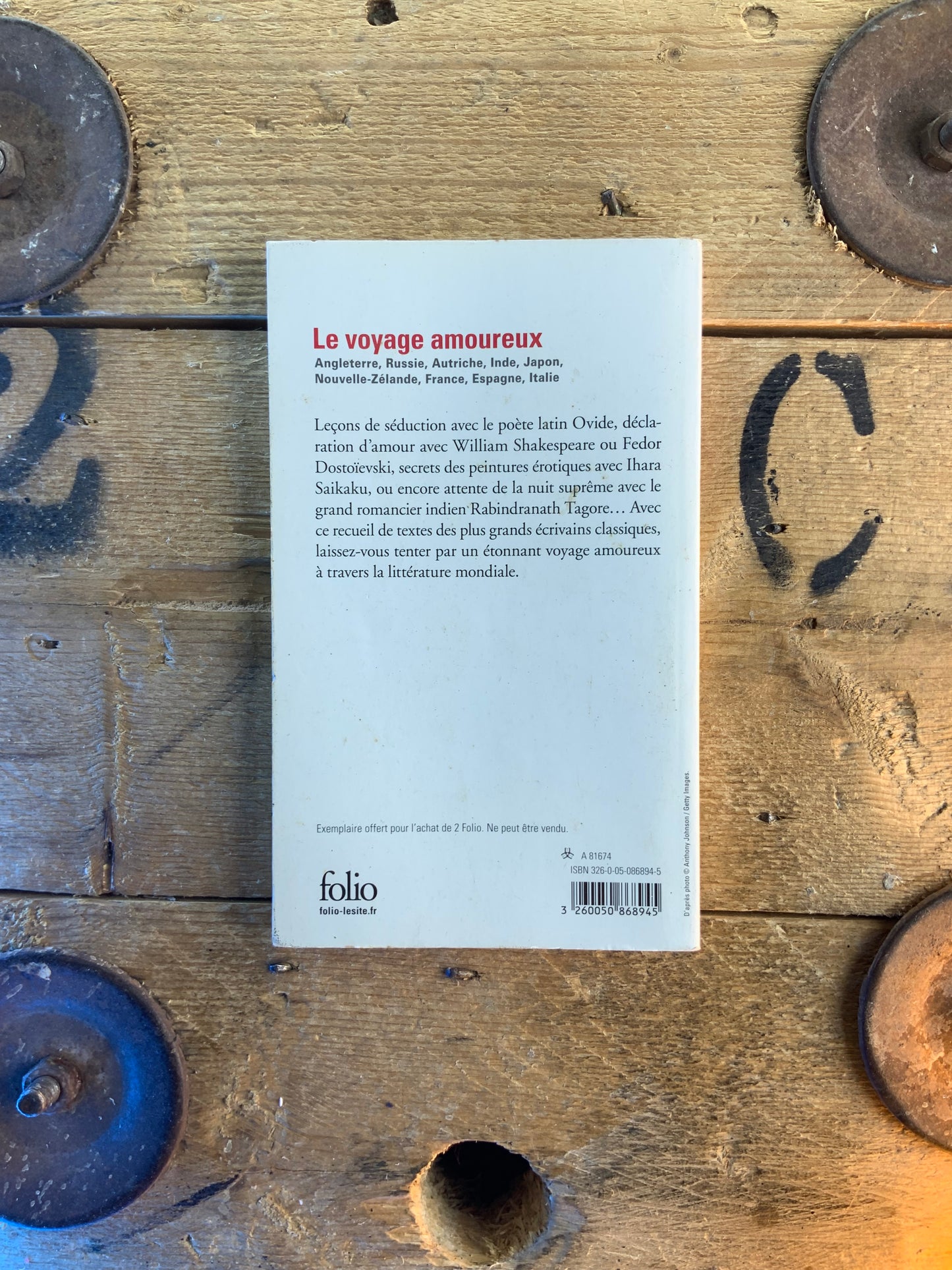 Le voyage aumoureux : 12 histoires d’amours venues du monde entier