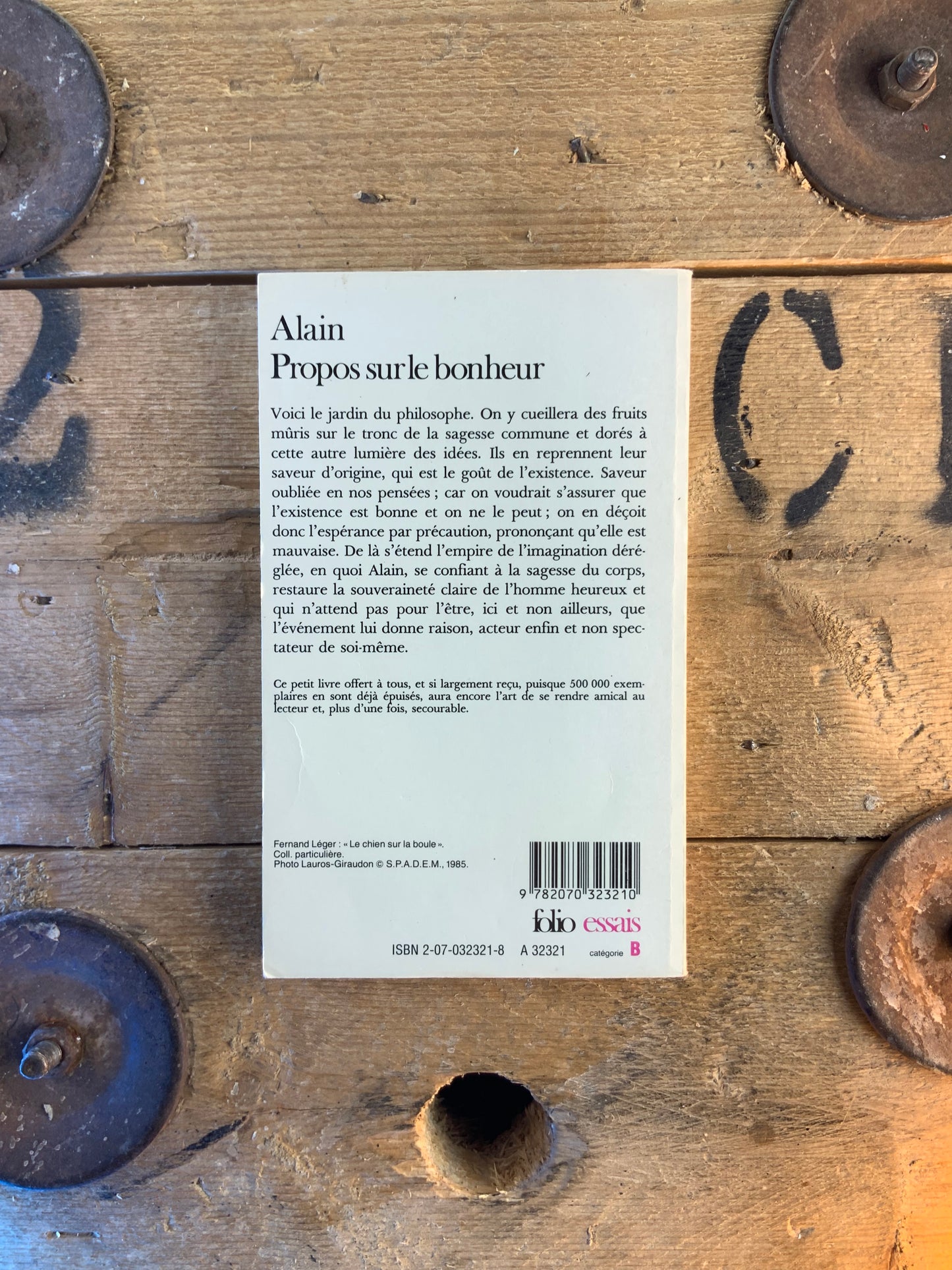 Propos sur le bonheur - Alain