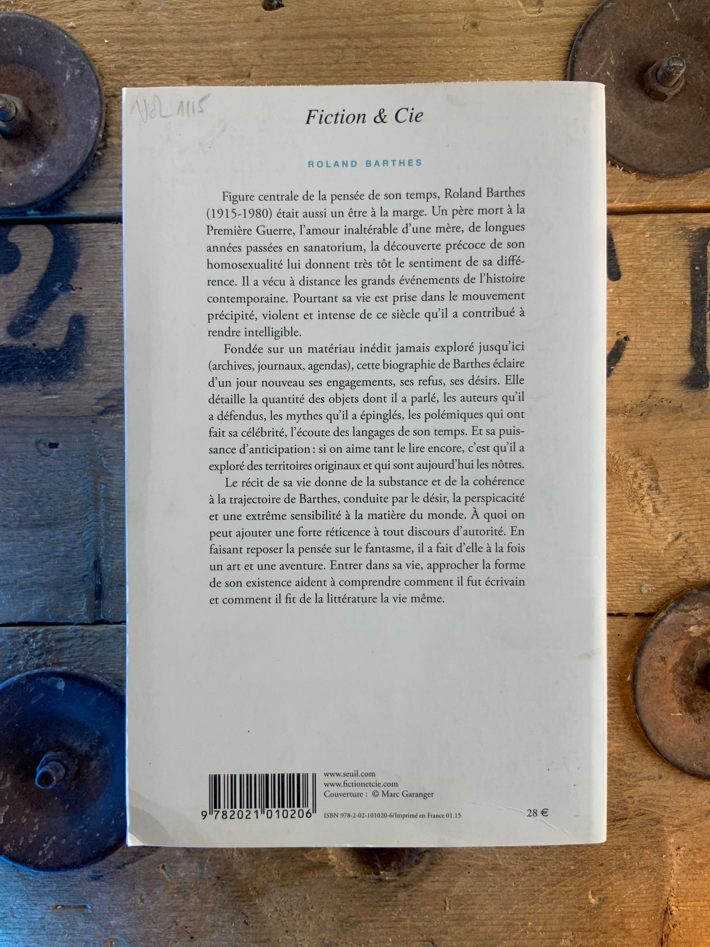 Roland Barthes - Tiphanie Samoyault