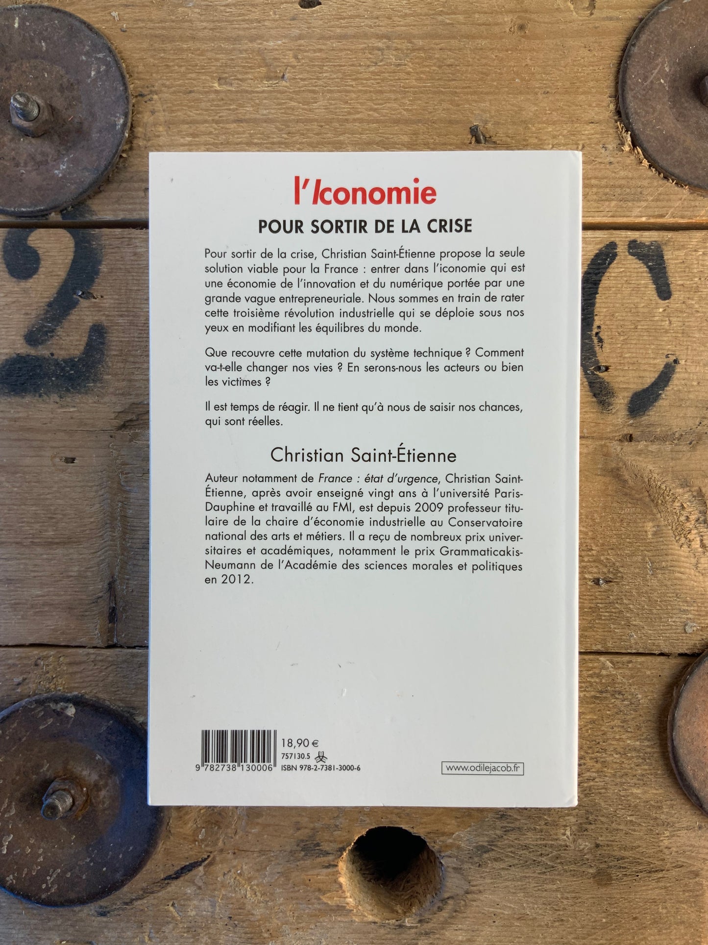 L’Iconomie : pour sortir de la crise - Christian Saint-Etienne