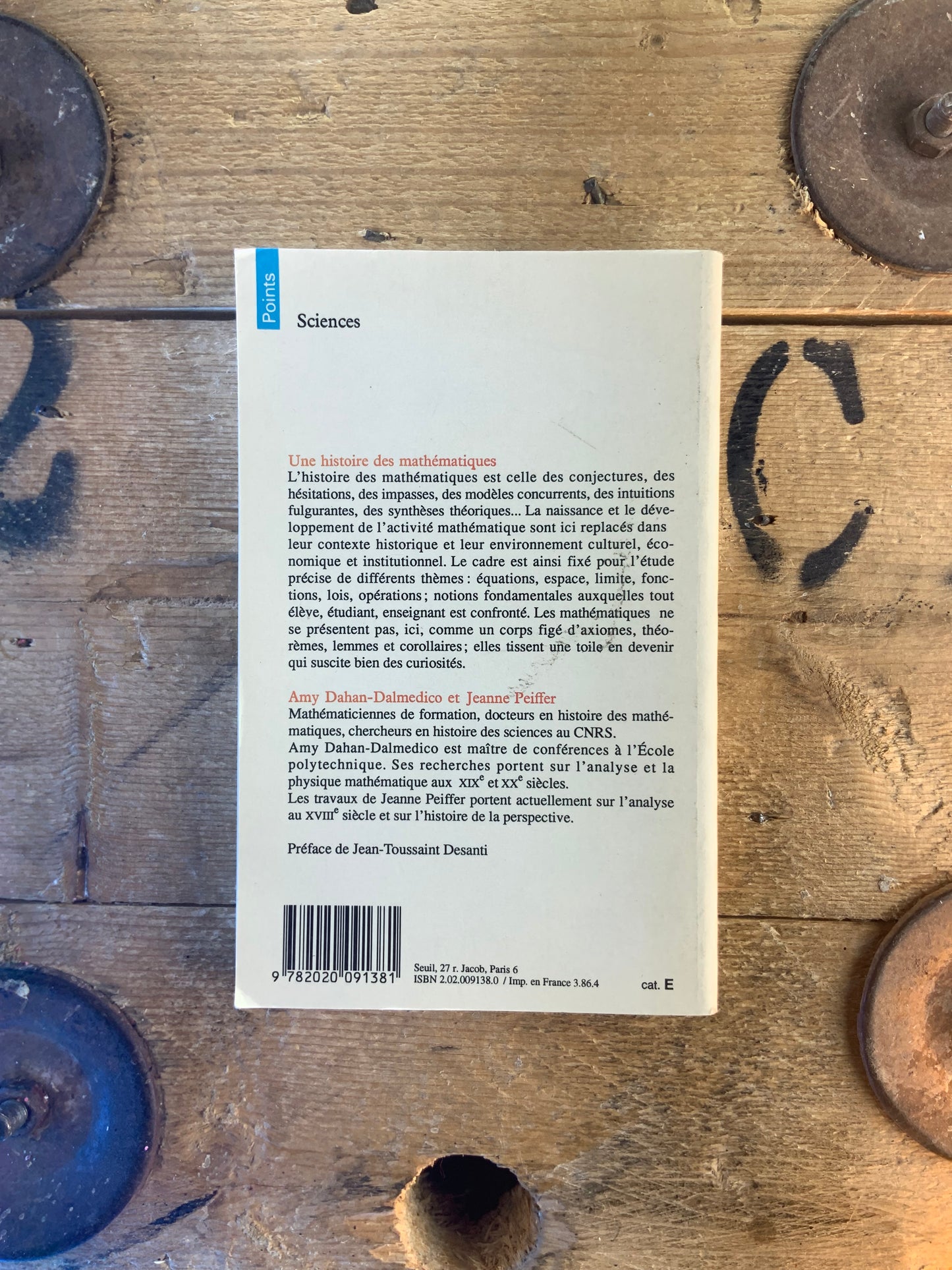Une histoire des mathématiques : routes et dédales - A. Dahan-Dalmedico et J. Peiffer