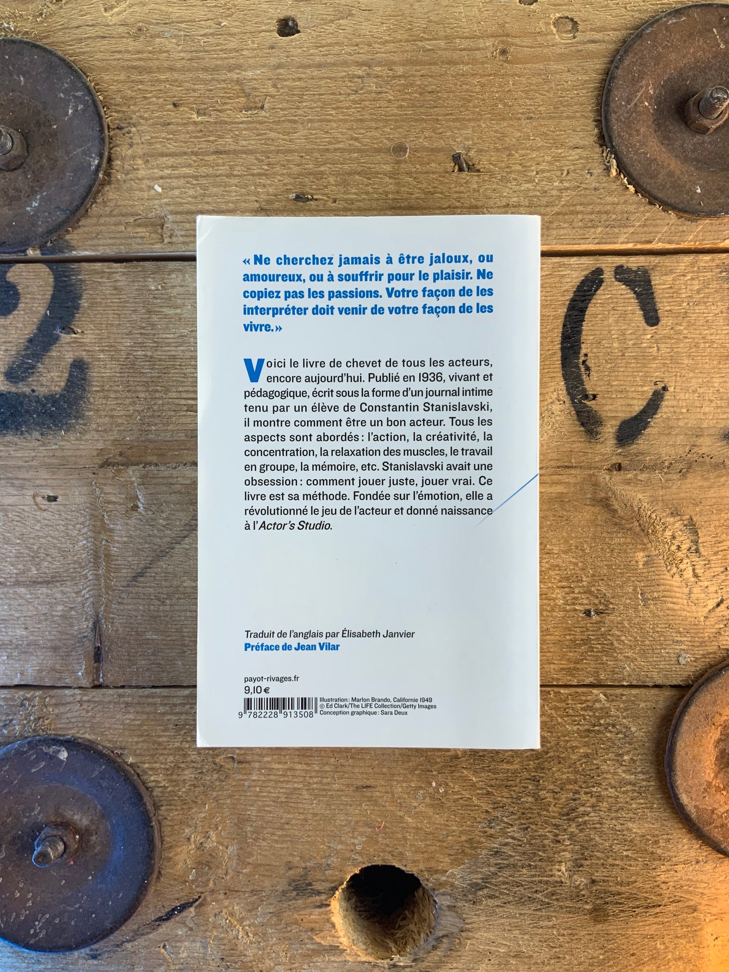 La formation de l’acteur - Constantin Stanislavski