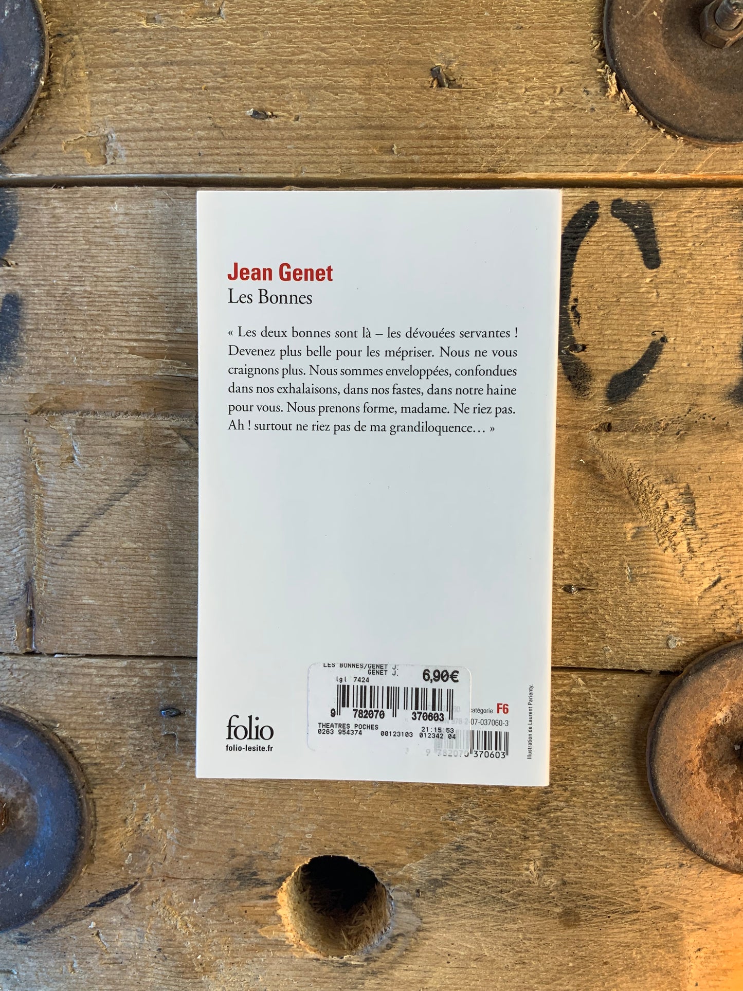 Les bonnes - Jean Genet