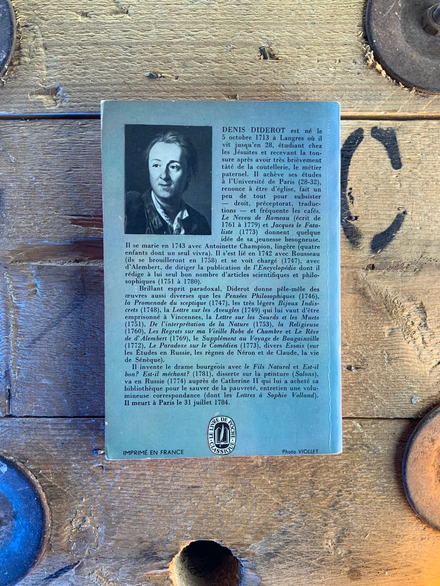 Jacques le fataliste - Diderot