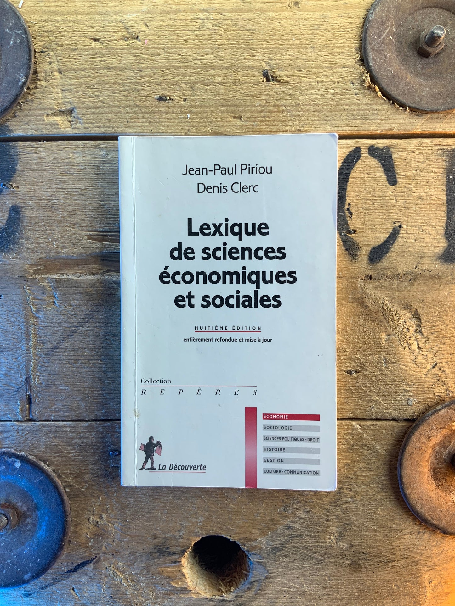 Lexique de sciences économiques et sociales - Jean-Paul Piriou et Denis Clerc