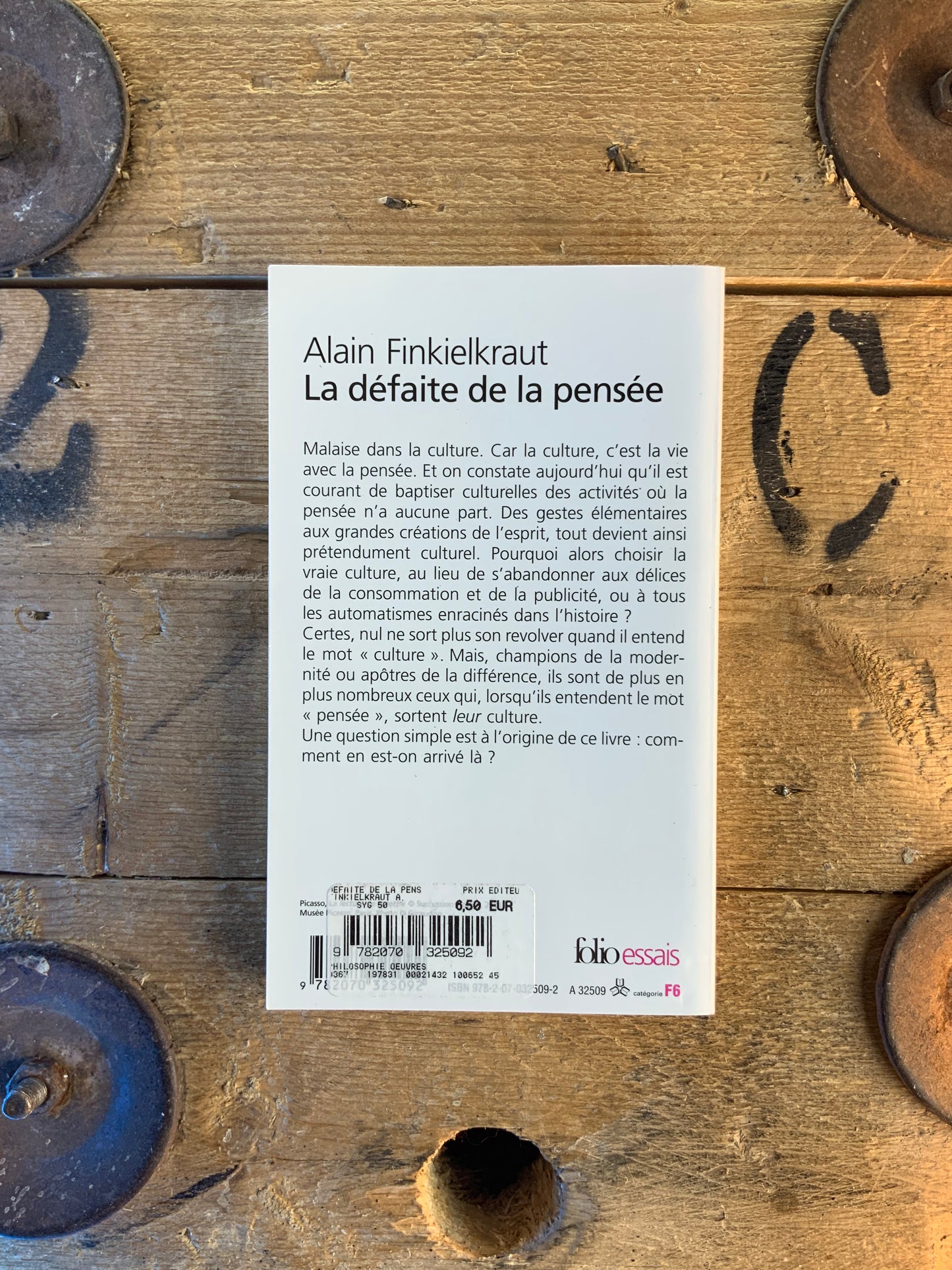 La défaite de la pensée - Alain Finkielkraut