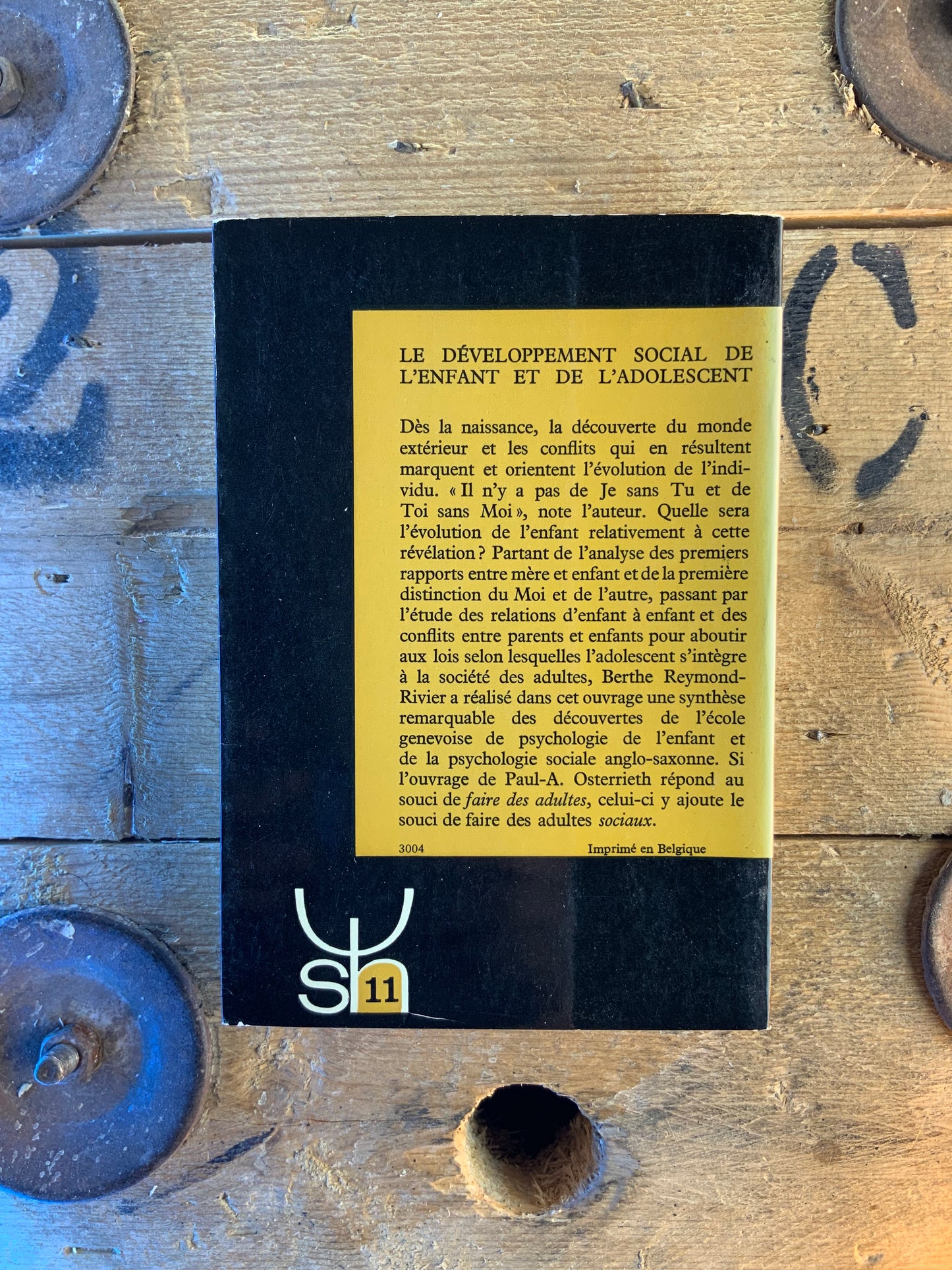 Le développement social de l’enfant et de l’adolescent - Berthe Reymond-Rivier