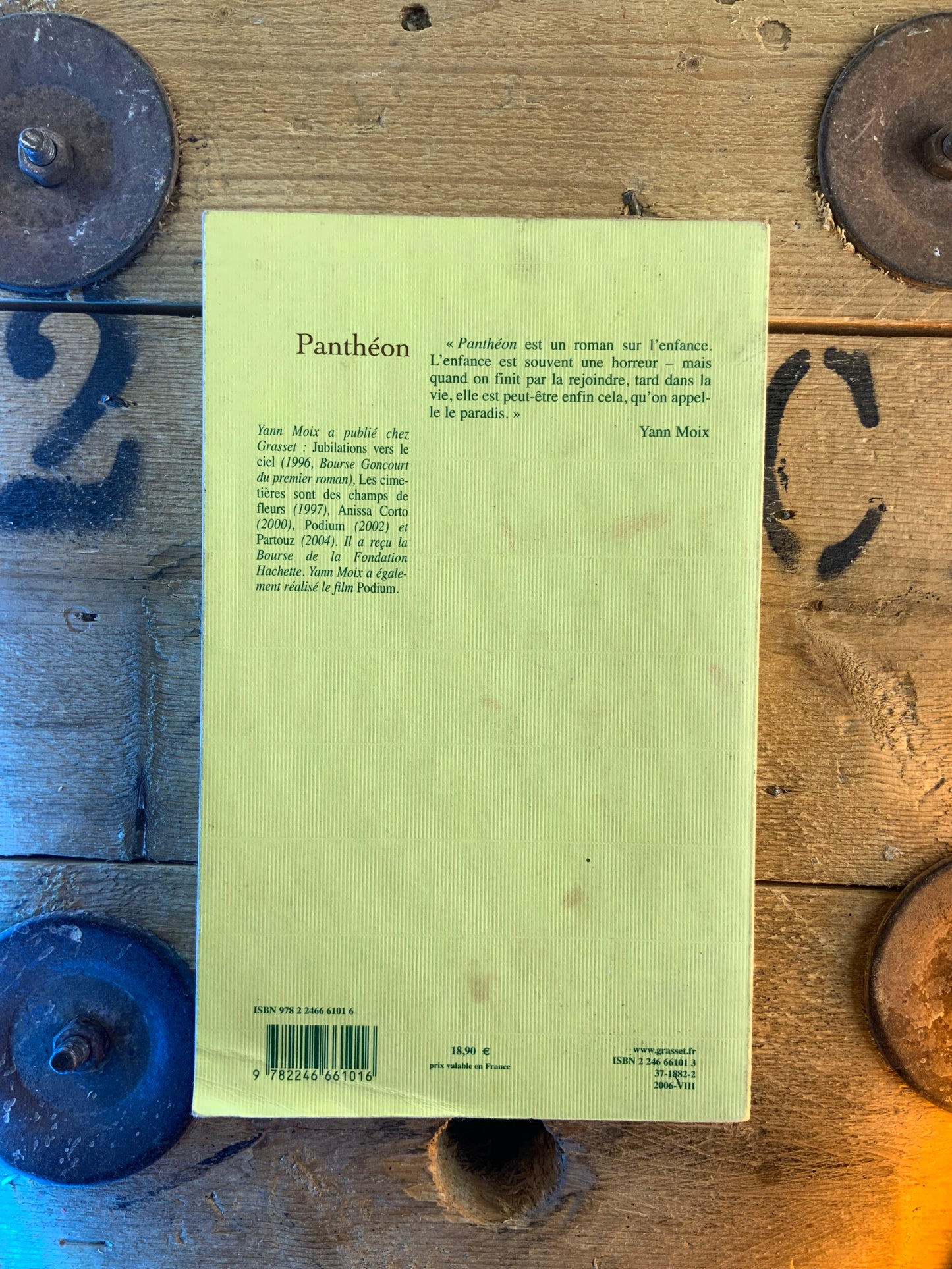 Panthéon - Yann Moix